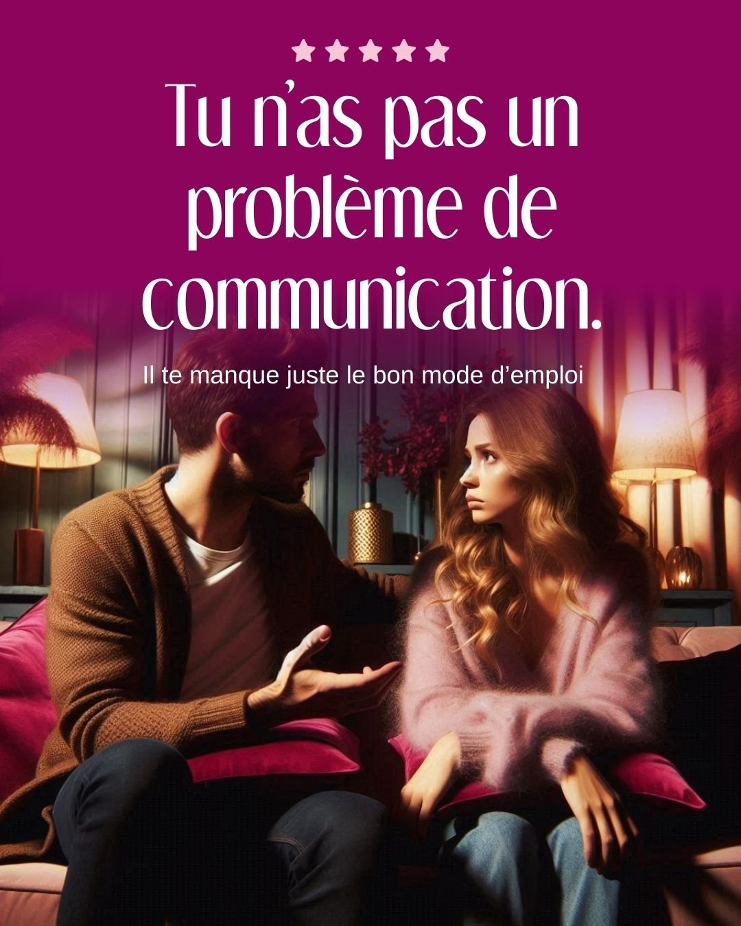 𝗖'𝗲𝘀𝘁 𝗹𝗮 𝘃&eacute;𝗿𝗶𝘁&eacute; 𝗾𝘂𝗶 𝗰𝗵𝗮𝗻𝗴𝗲 𝘁𝗼𝘂𝘁. 
Ton &eacute;puisement dans les relations n'est pas un d&eacute;faut de dialogue, mais un probl&egrave;me de 𝗳𝗿&eacute;𝗾𝘂𝗲𝗻𝗰𝗲 &eacute;𝗻𝗲𝗿𝗴&eacute;𝘁𝗶𝗾𝘂𝗲.

Pendant d