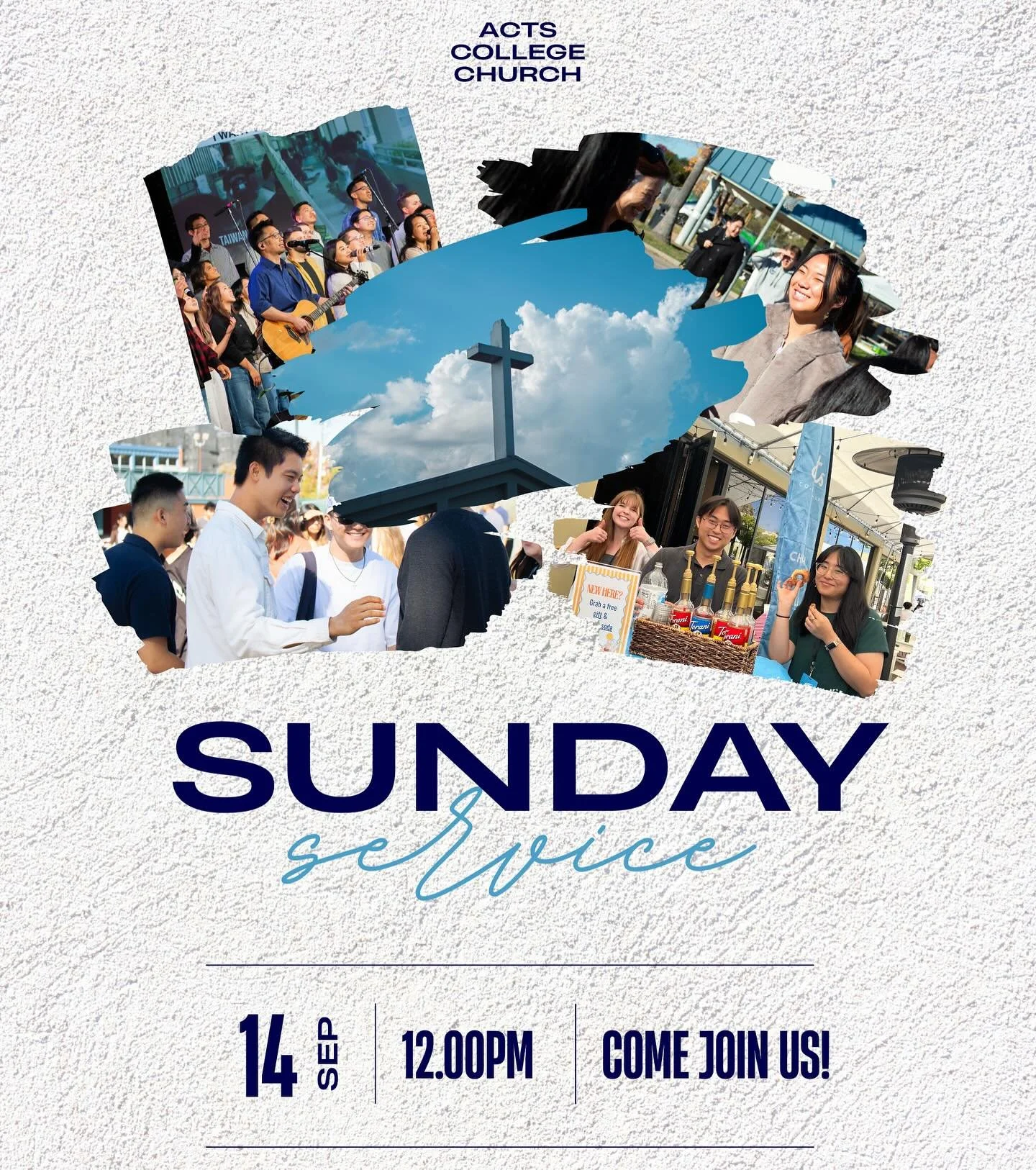 🗣️ACC Sunday Service - CITY CHURCH EDITION!! 🤌
Join us tomorrow in Alameda for a time of worship, the Word, and woaaahhh food 🙌 👋See you at 12PM!