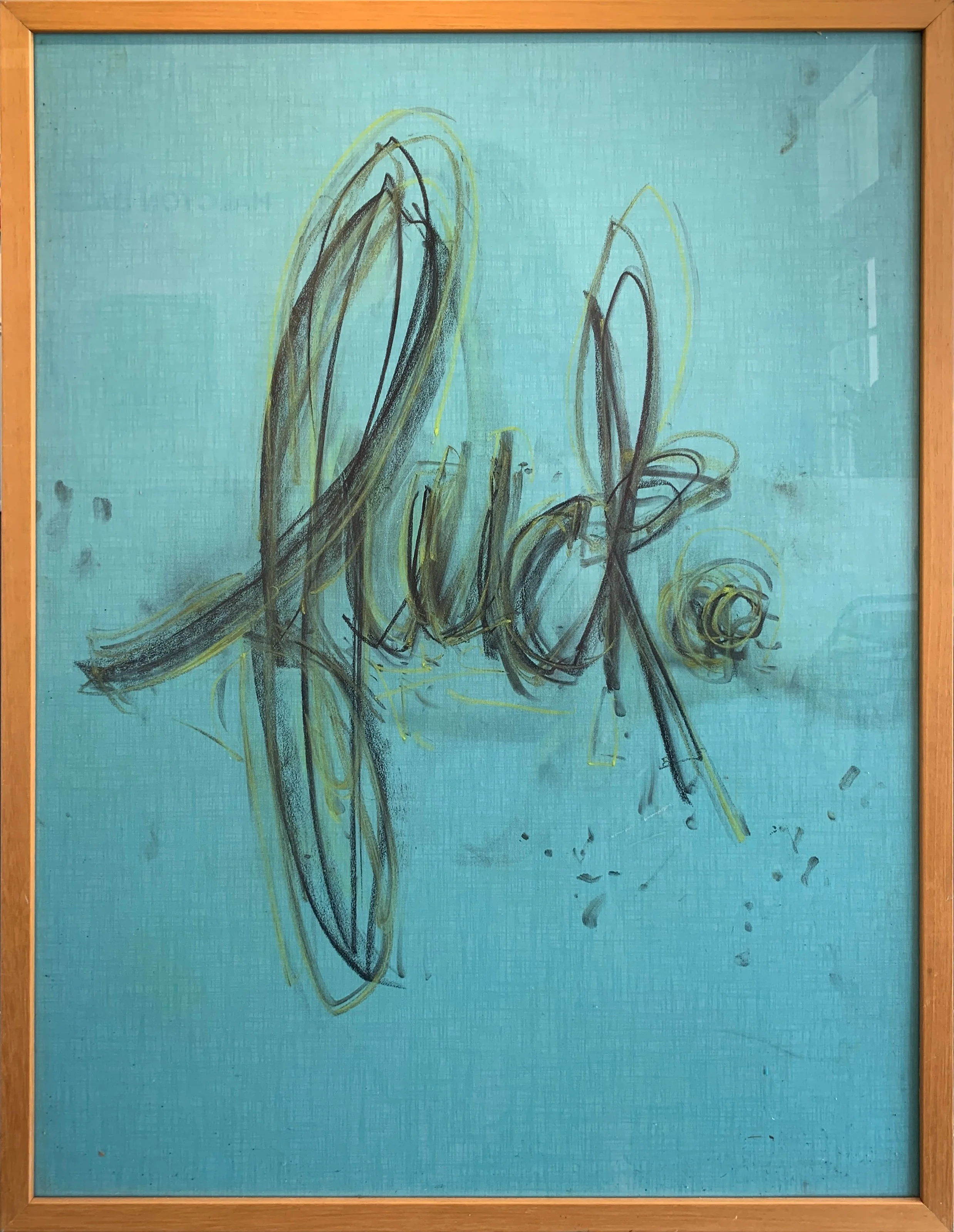 a cursive kiss, 
mixed media on formica, 
30.5” x 23”, framed

SOLD