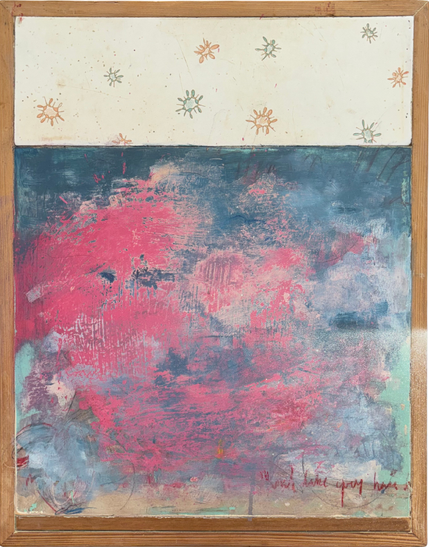 rosey fingered reflection
Oil on formica and wood
5” x 5”
 2018
price on request