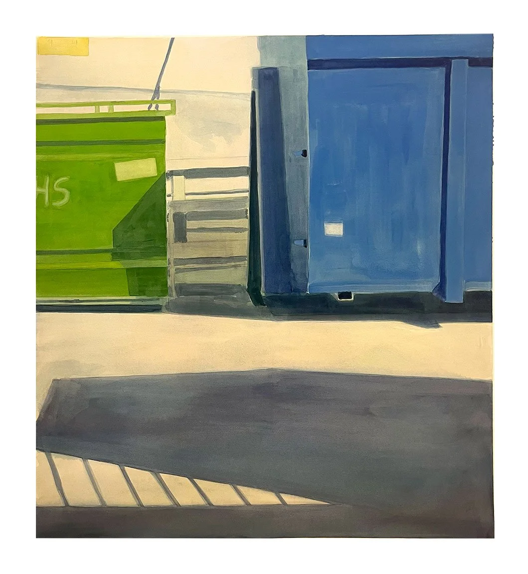 Late Afternoon (Avignon)
watercolor on paper - framed
