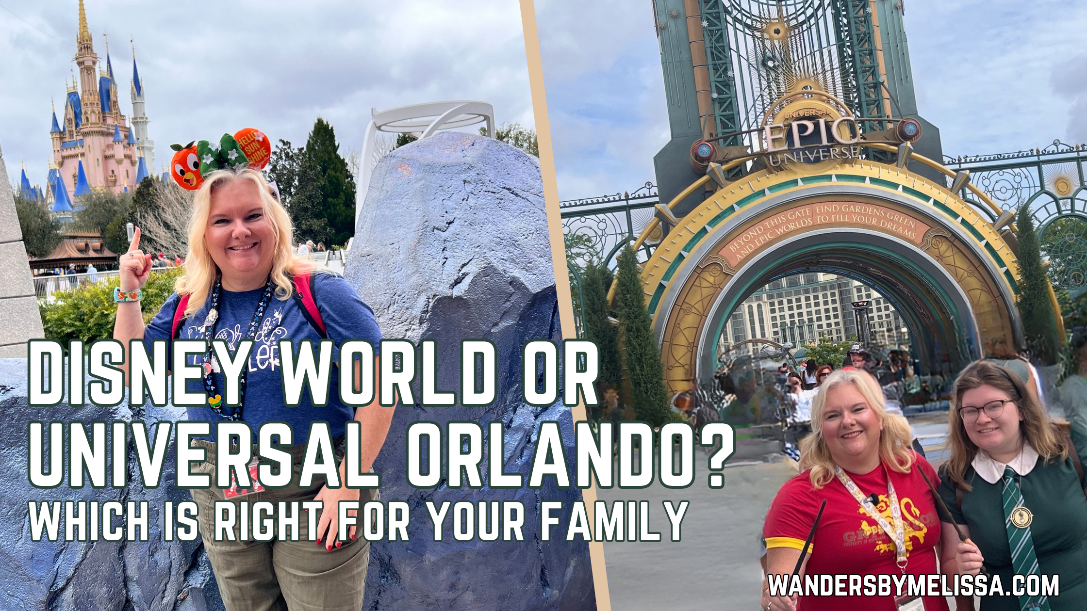 Disney World or Universal Orlando? Which is right for your family?