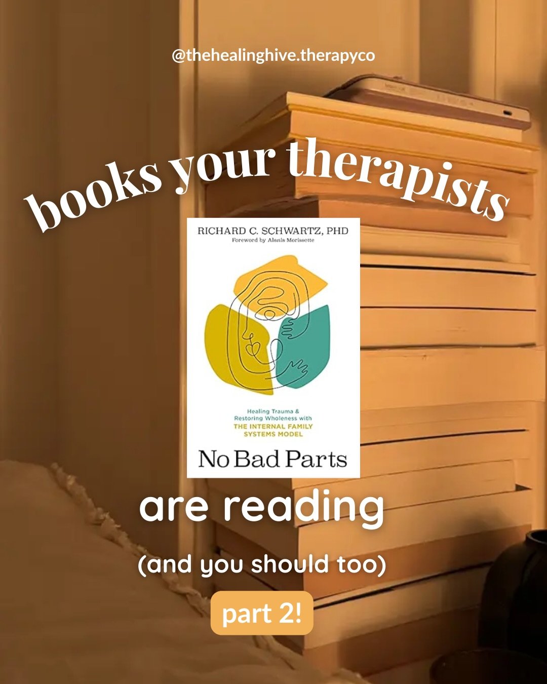 Books your therapists are reading (and you should too!)part 2!📚

Have you read any of these books already?

👉🏻 FOLLOW @thehealinghive.therapyco for more relatable content + how we challenge traditional mental health therapy 🛋️✨

Looking to start 