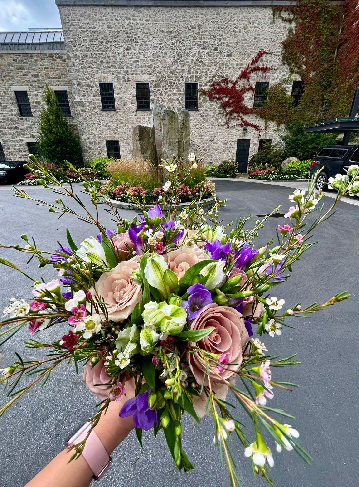 Wedding flower bouquet