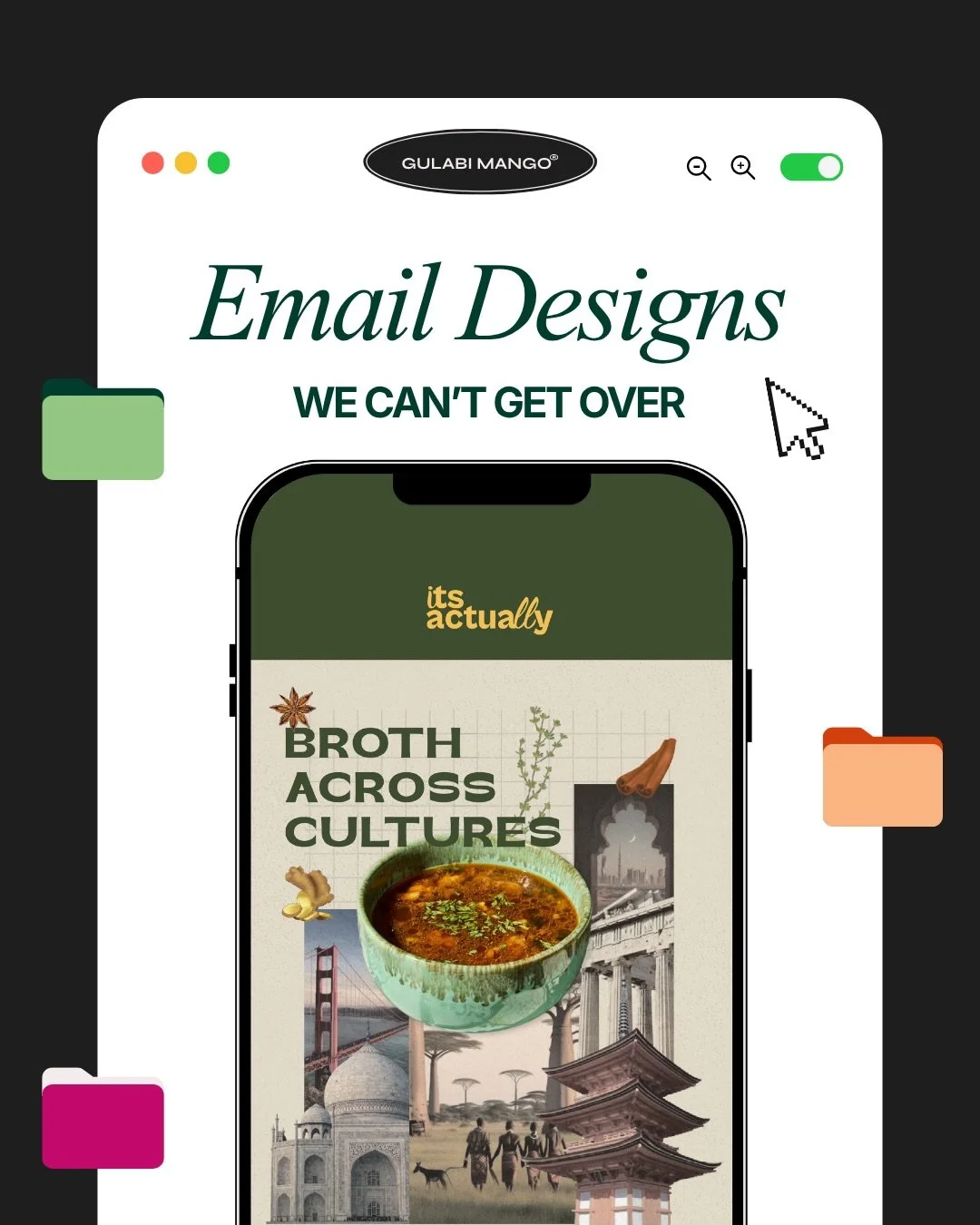 Proof that email don&rsquo;t have to be boring. Some of our favorite designs sitting in your inbox looking way too good 💌

For this one, we used torn notebook blocks, typewriter-style text, and gingham straight from the brand world to make a more ed