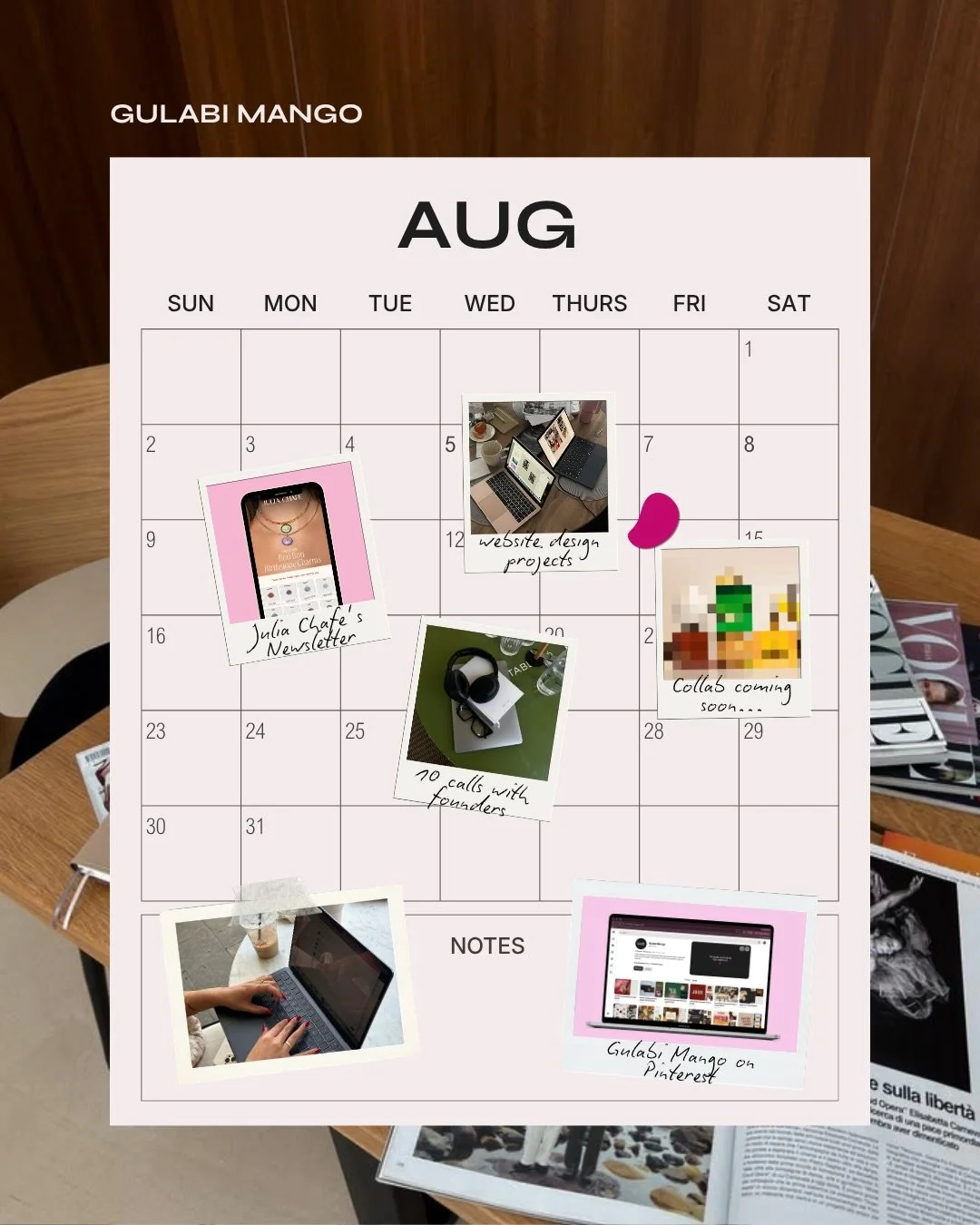 August was a reminder that slowing down doesn&rsquo;t mean you&rsquo;re falling behind.

Sometimes you need a quieter month to think, reset, and make space for what&rsquo;s next. And when you give yourself that room, you often come back with more cla