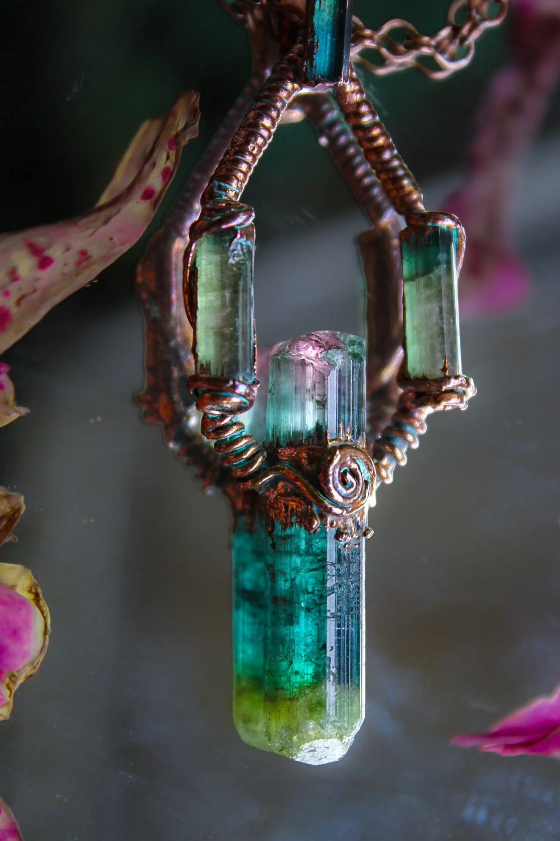 Tourmaline Trancesiever Necklace
