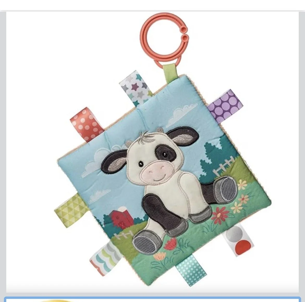 Crinkle cloth = baby's favorite sound!