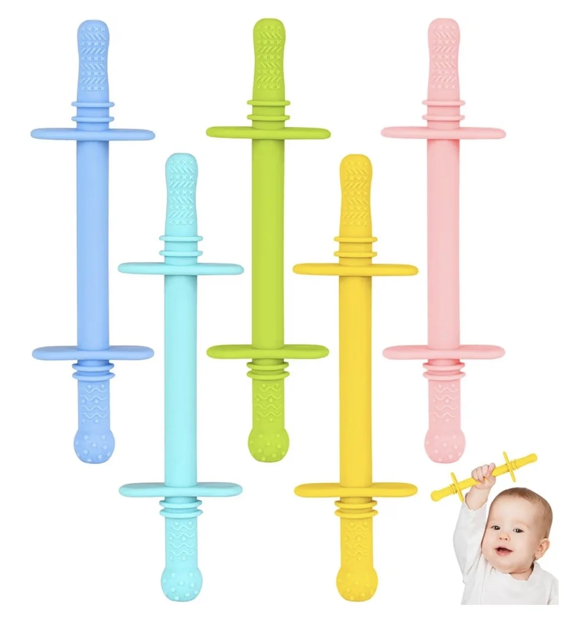 Oral exploration = prepare for solid food