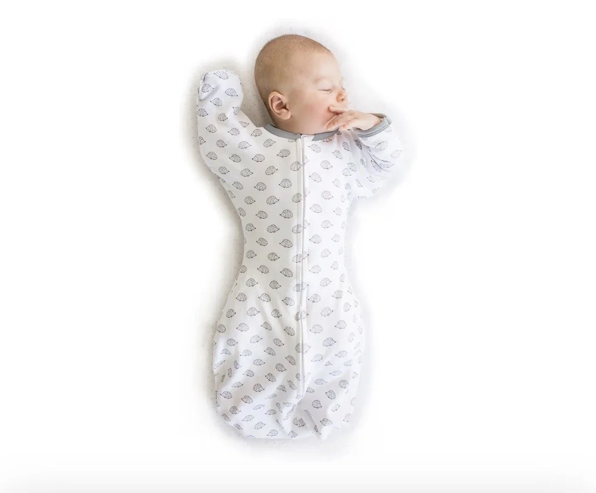 Self-soothing swaddle