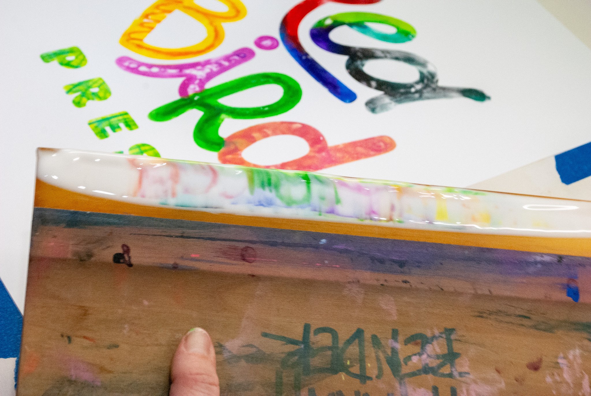 Silkscreen Monoprints