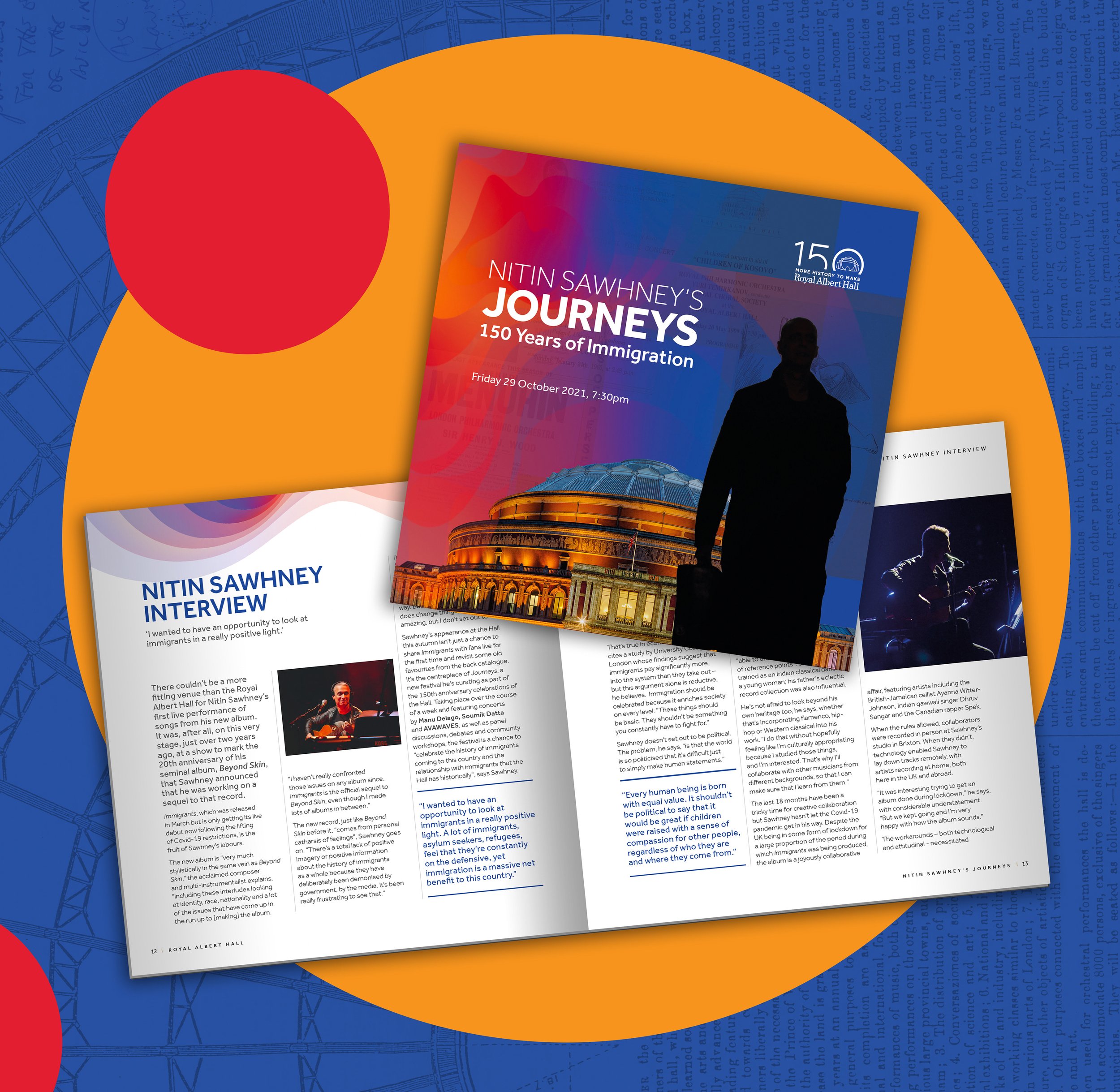 Nitin Sawhney's Journeys Festival: Royal Albert Hall