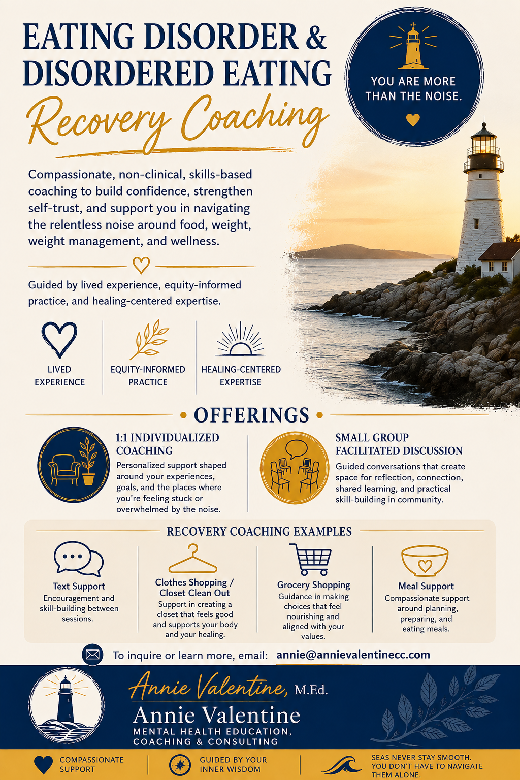 Eating Disorder & Disordered Eating Recovery Coaching