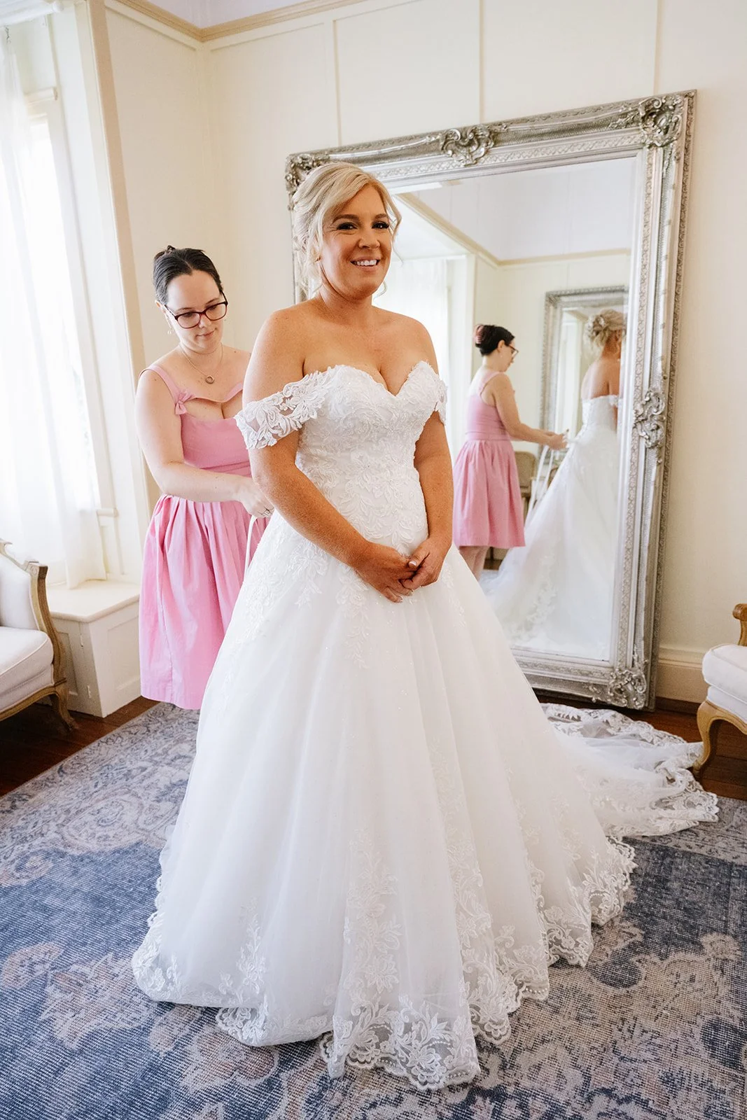 Wedding Day Service to Bride