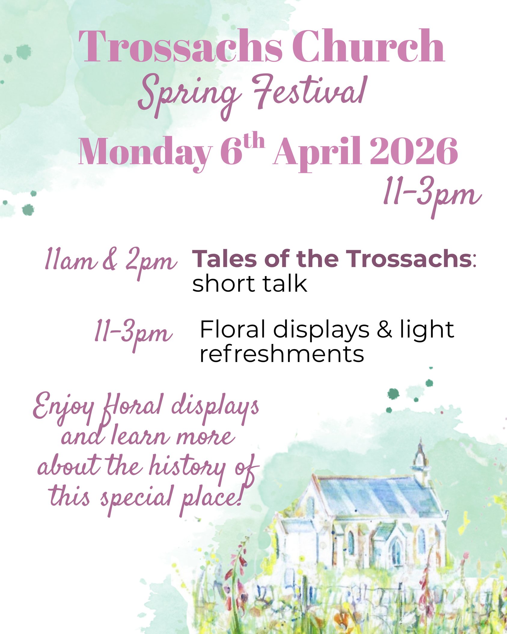 Spring Festival : Tales of the Trossachs