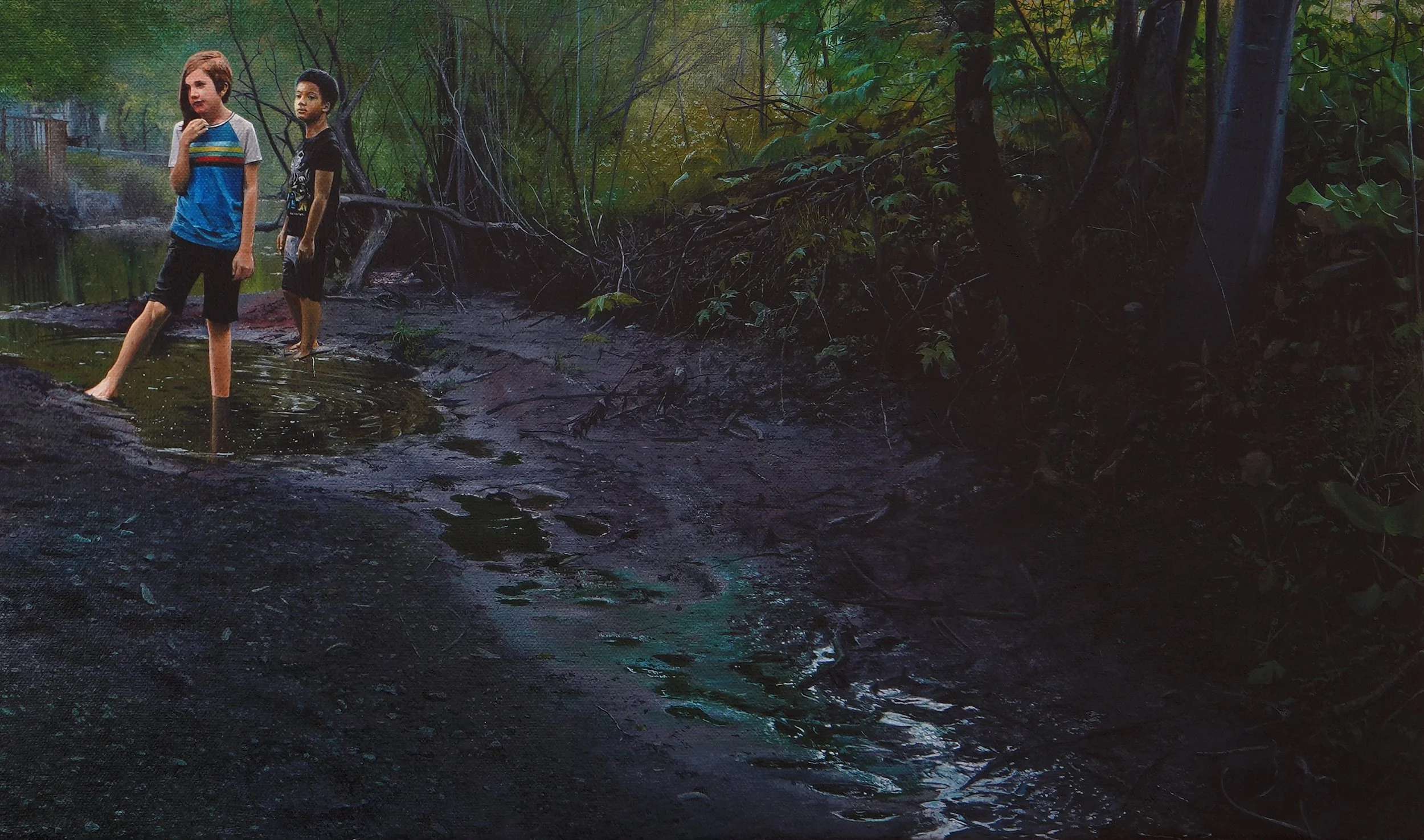 "North Creek, Lakeville, Minnesota" (detail)