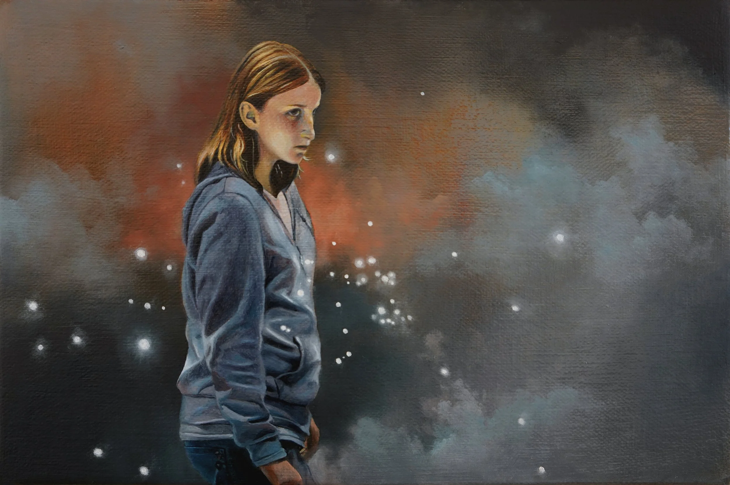 "Passage", Oil on Canvas, 6 x 9 inches, 2023