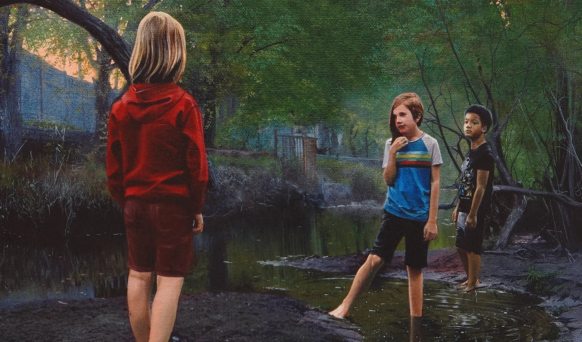 "North Creek, Lakeville, Minnesota" (detail)