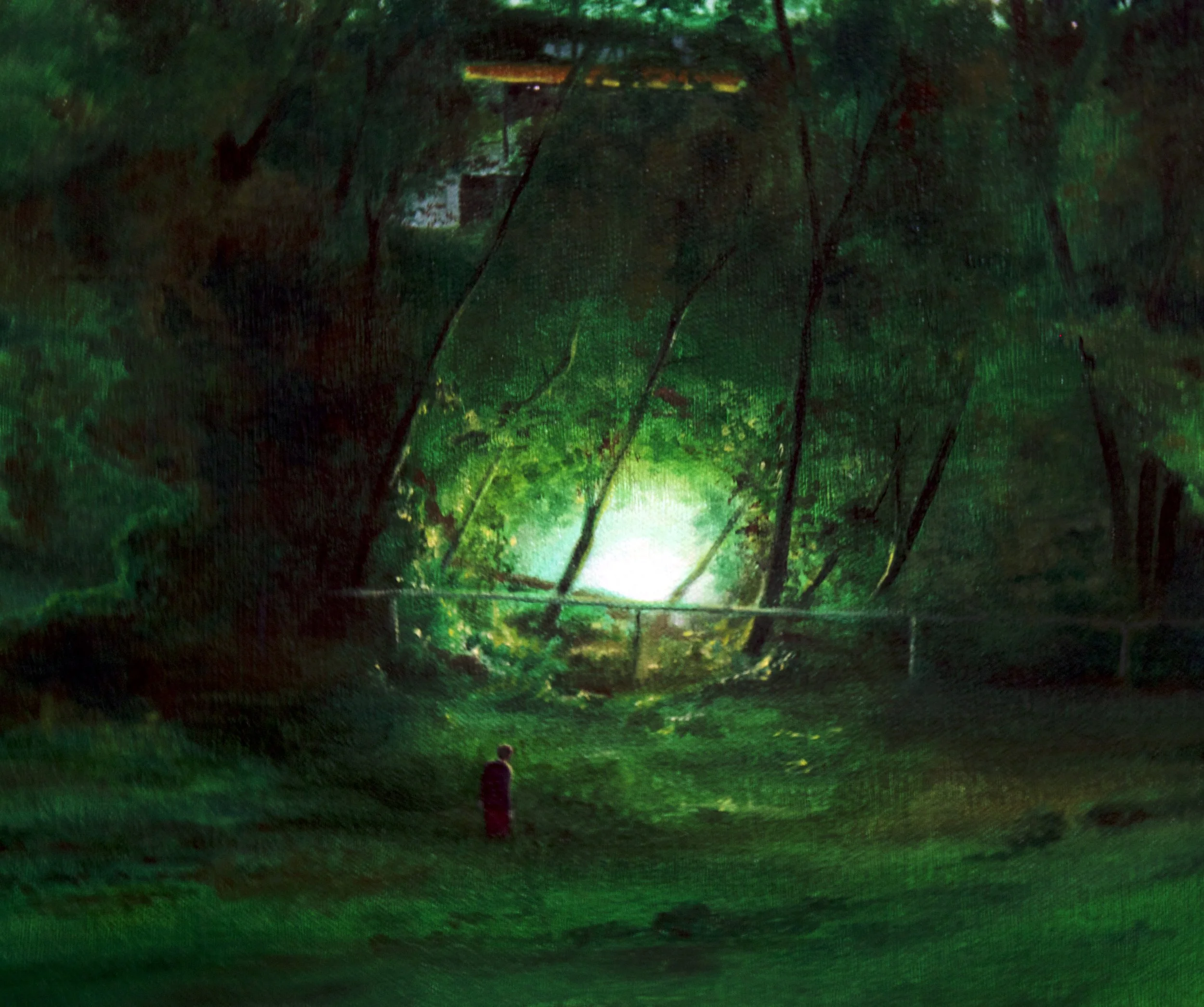 "Clear Lake, Iowa" (detail)
