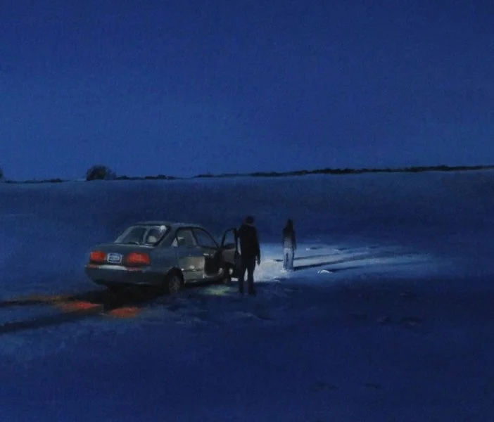 "Near Glencoe, Minnesota" (detail)