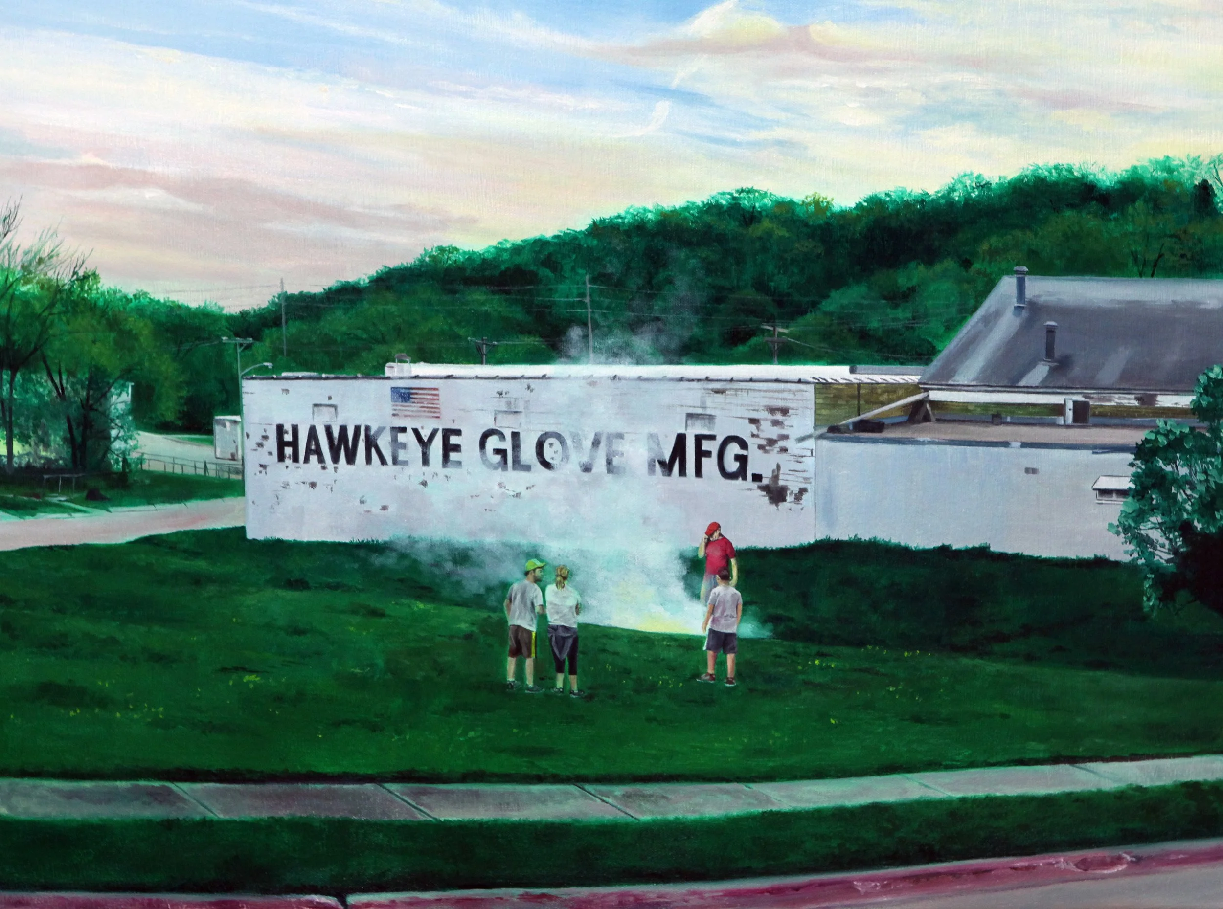"Fort Dodge, Iowa" (detail)