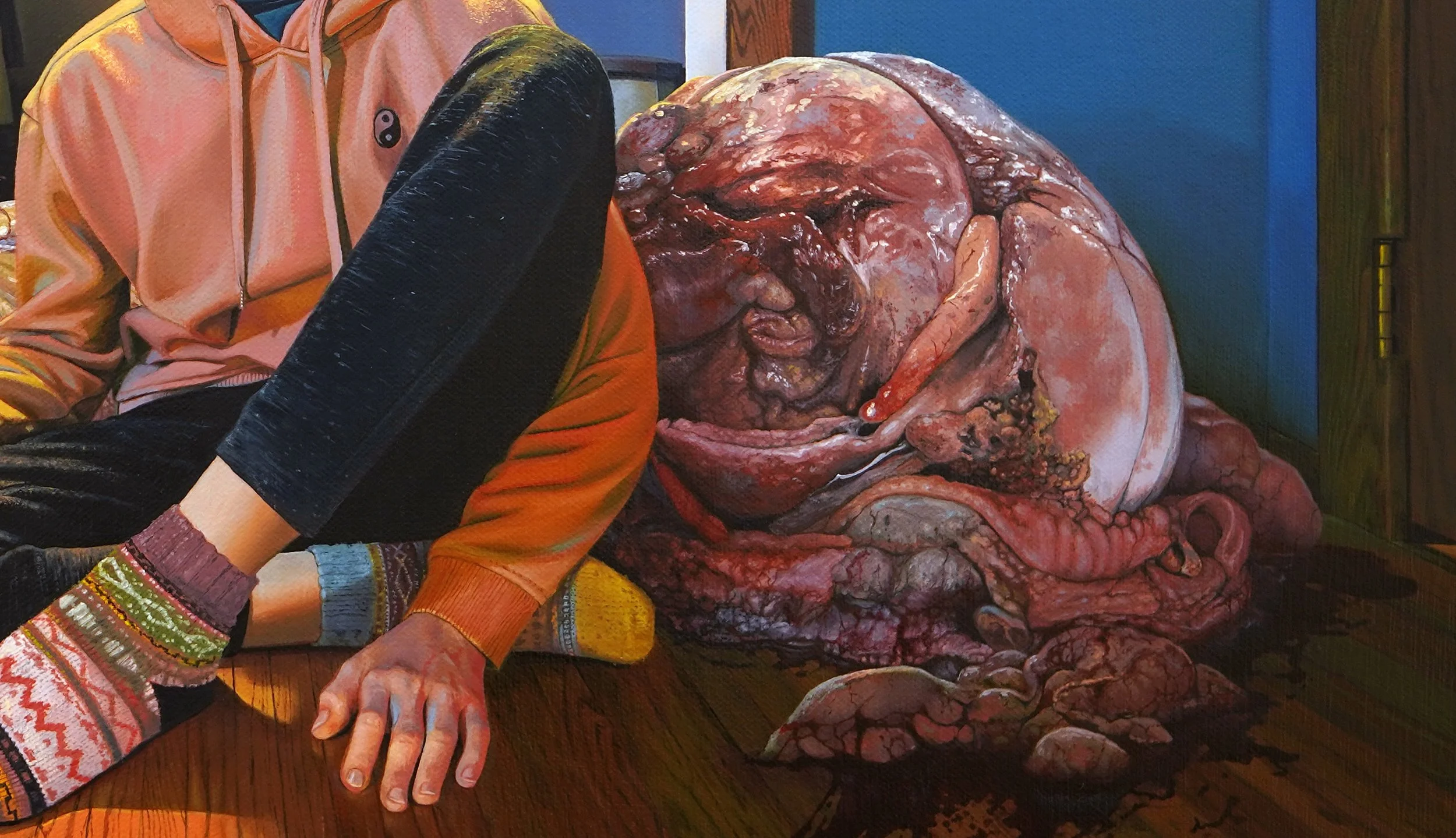 "The Embrace of Your Undying Love" (detail)