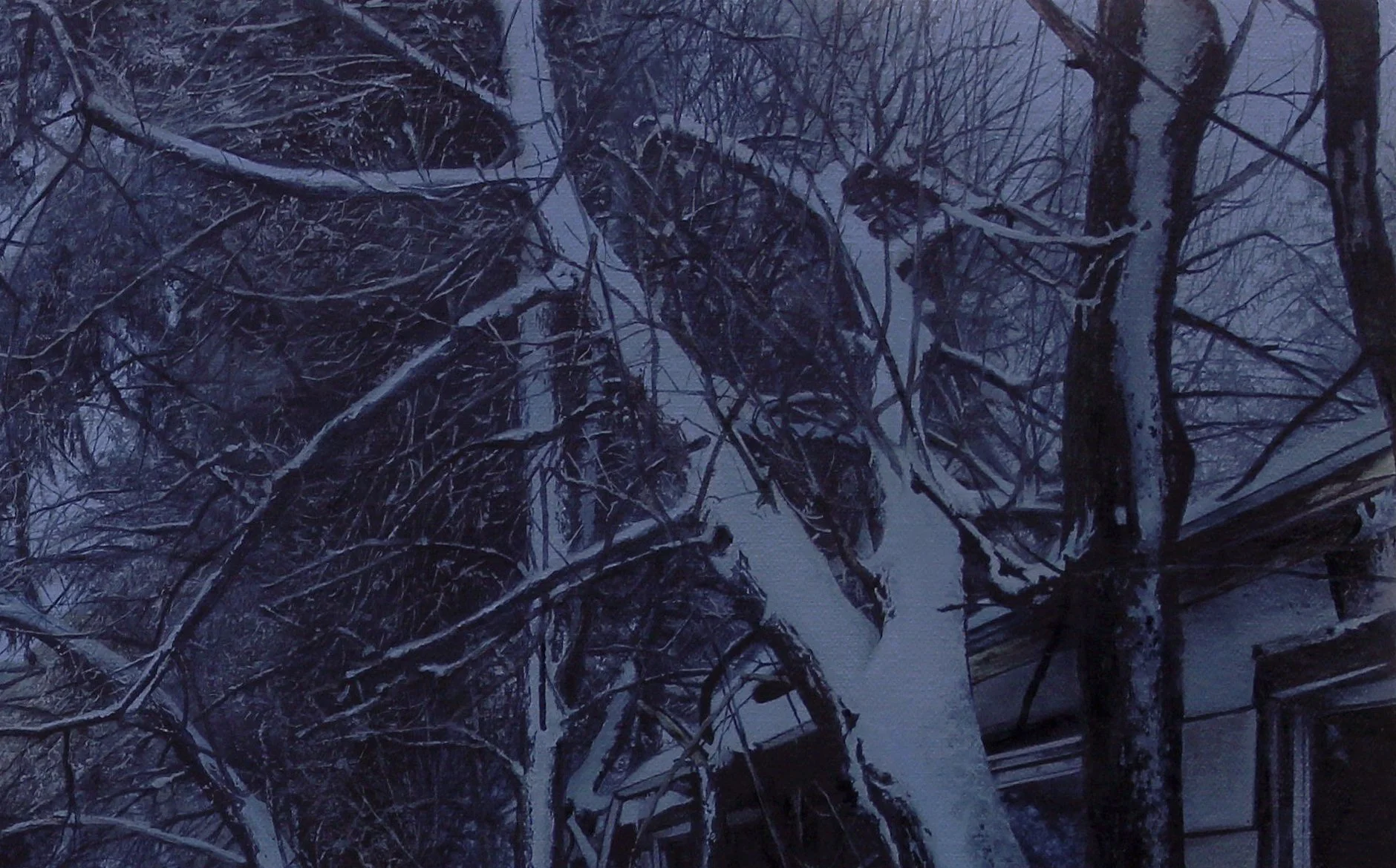 "Near Red Cedar River, Wisconsin" (detail)