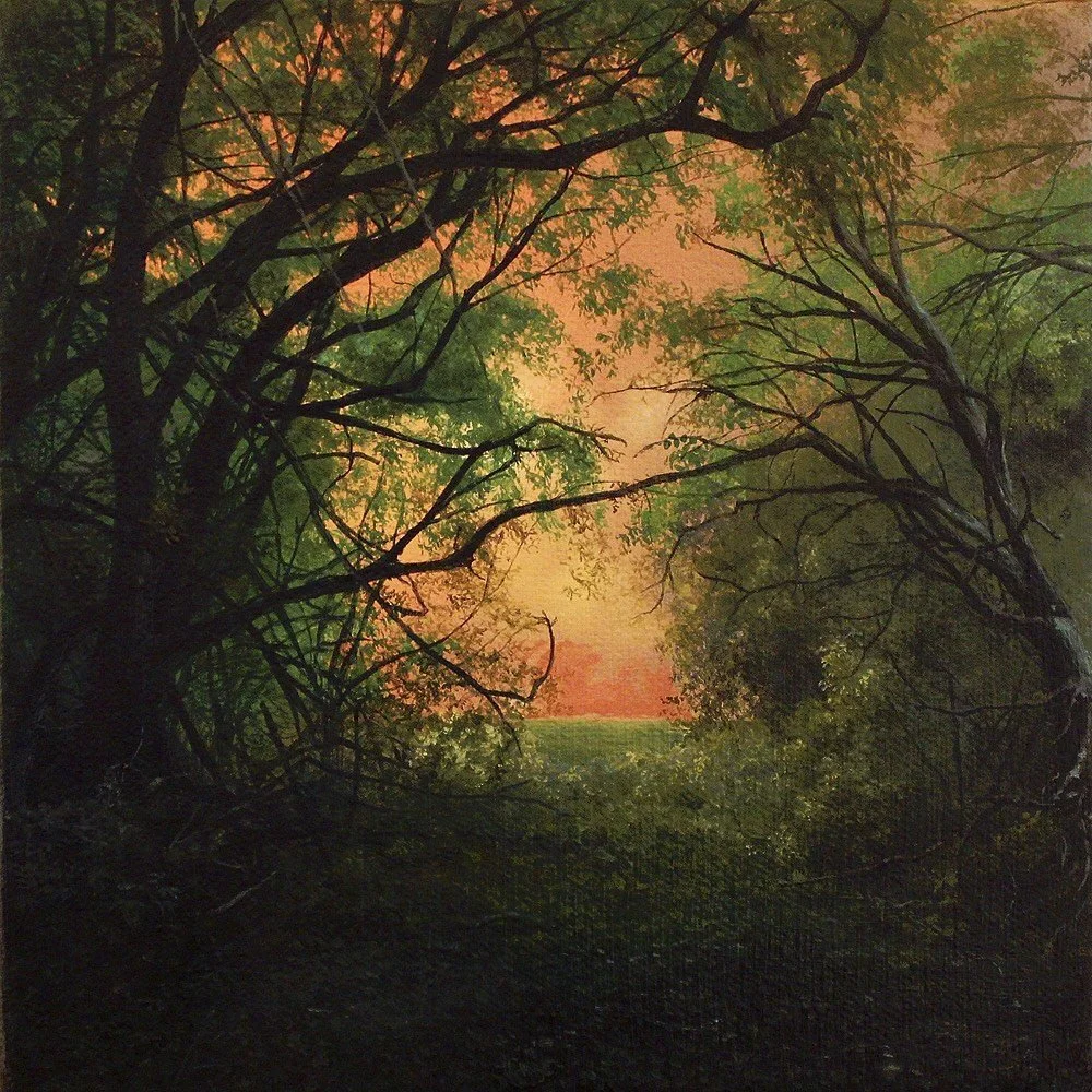 "Portal", Oil on Canvas, 6 x 6 inches, 2021