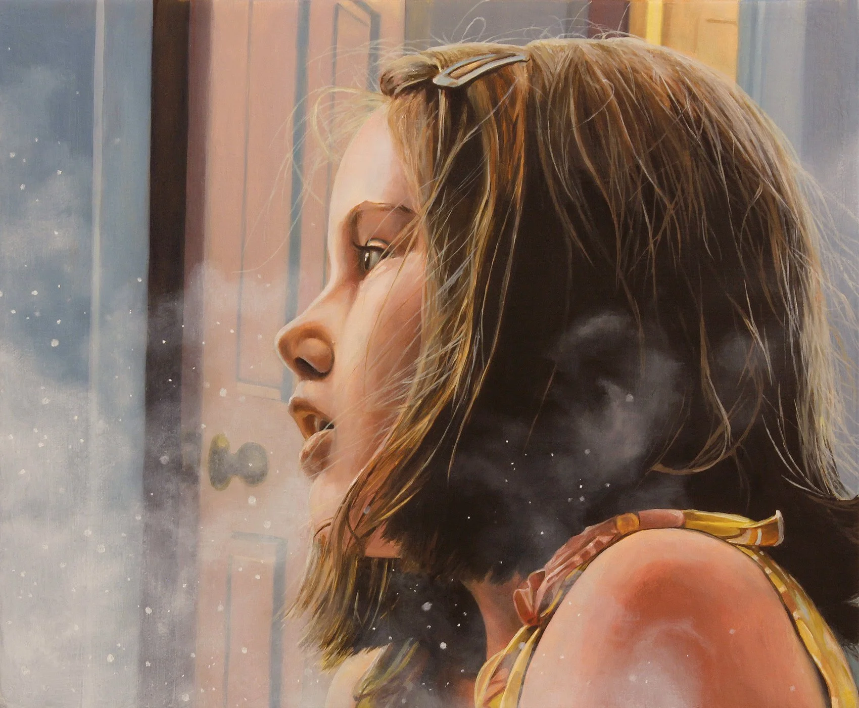 "Gracie", Oil on Canvas, 10 x 12 inches, 2016