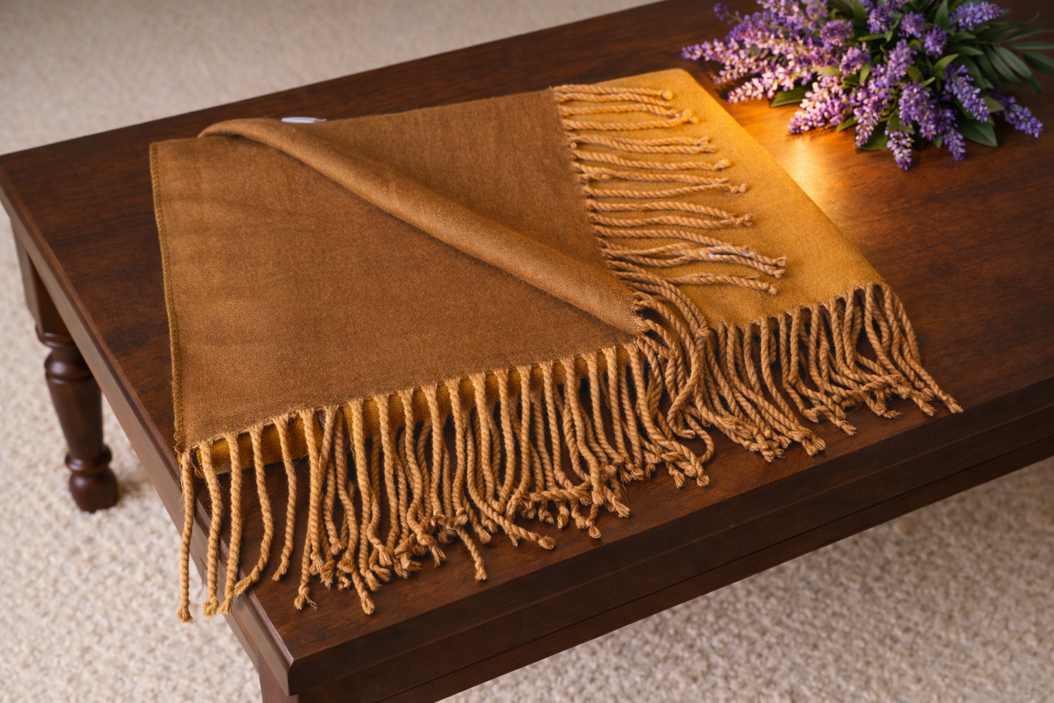 Gold Reversible Shawl