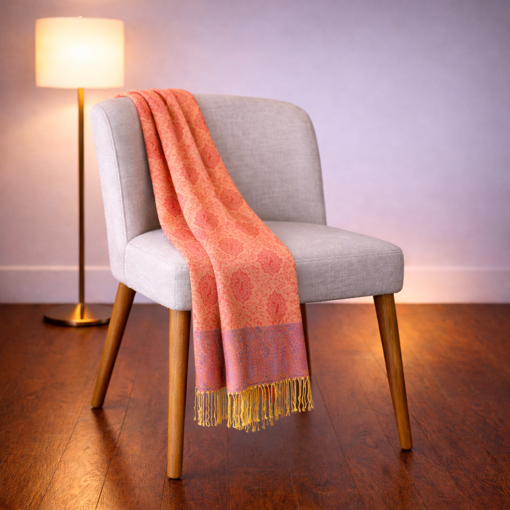 Orange Pashmina