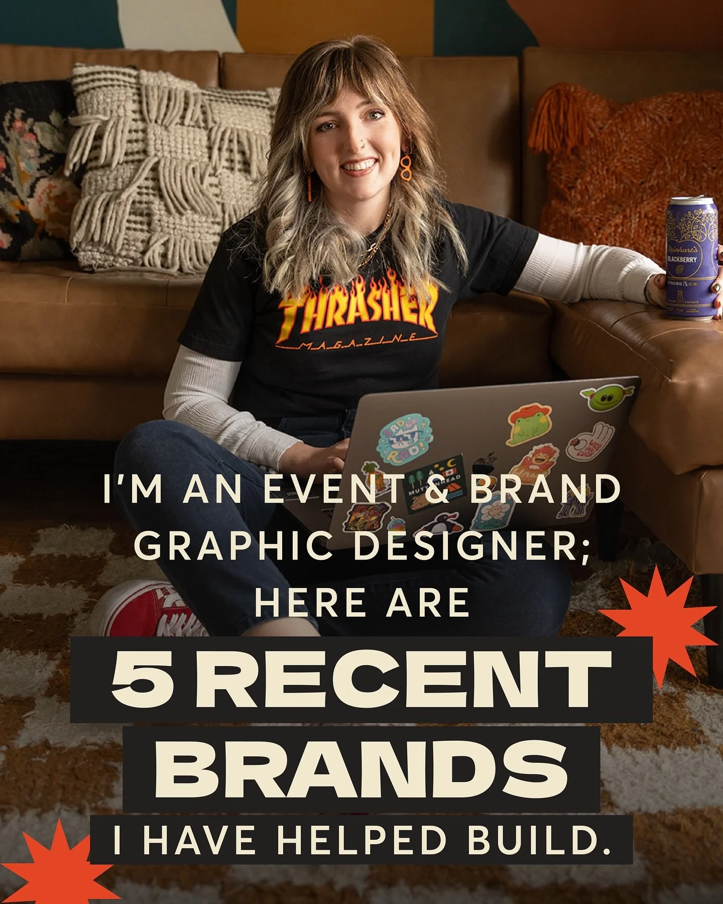 In order of oldest to newest, the first five business brands I helped in 2025. 

There will be another round up of the second batch!! 🎉🎉