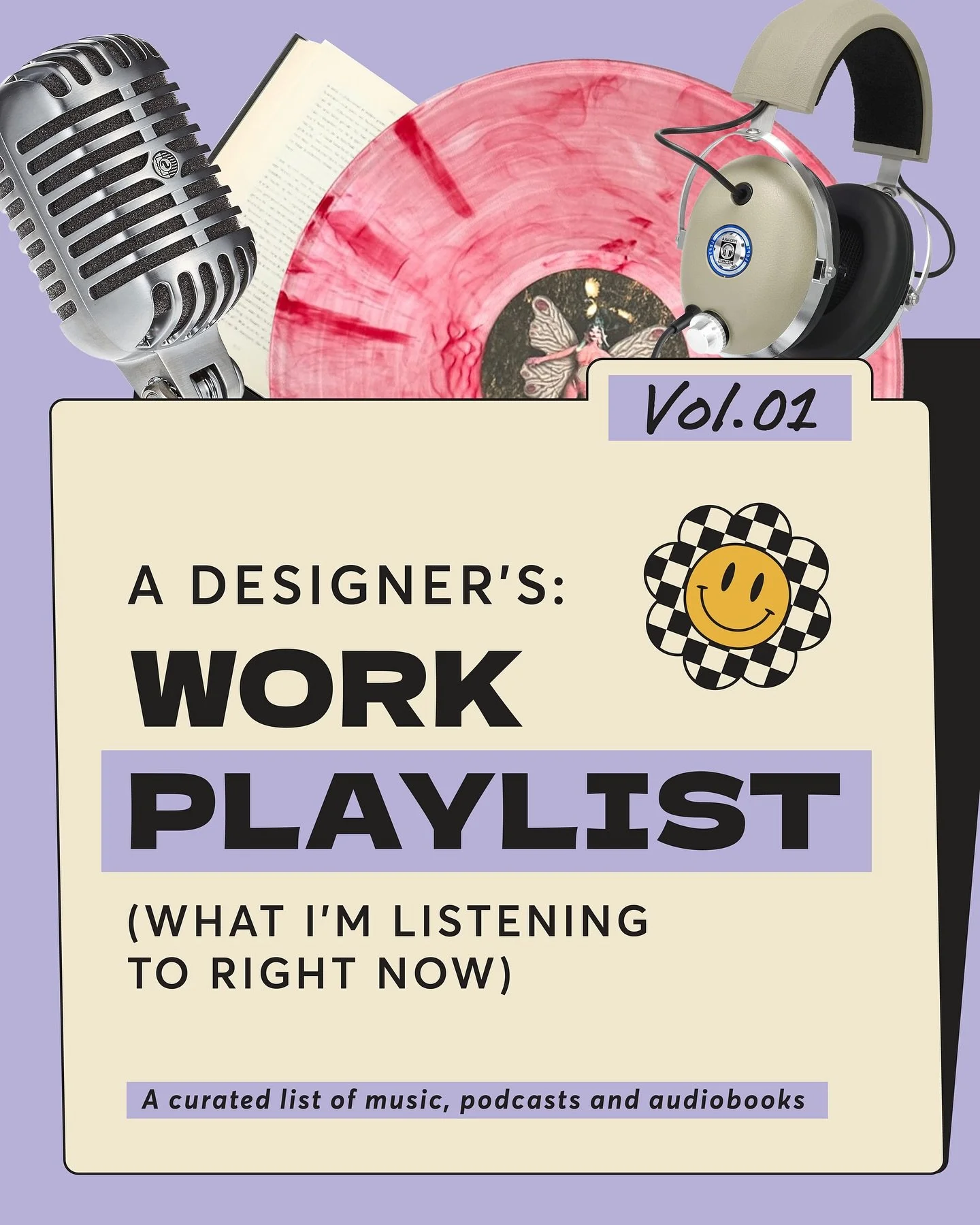 A DESIGNER’S LIST: WORK PLAYLIST V.01
A little curated list of things I’ve been listening to that I’m loving lately, let me know if you listen to any below. 👇🏻 
#music #audiobook #podcast 
Featuring; @sombr @noahkahanmusic @eagl