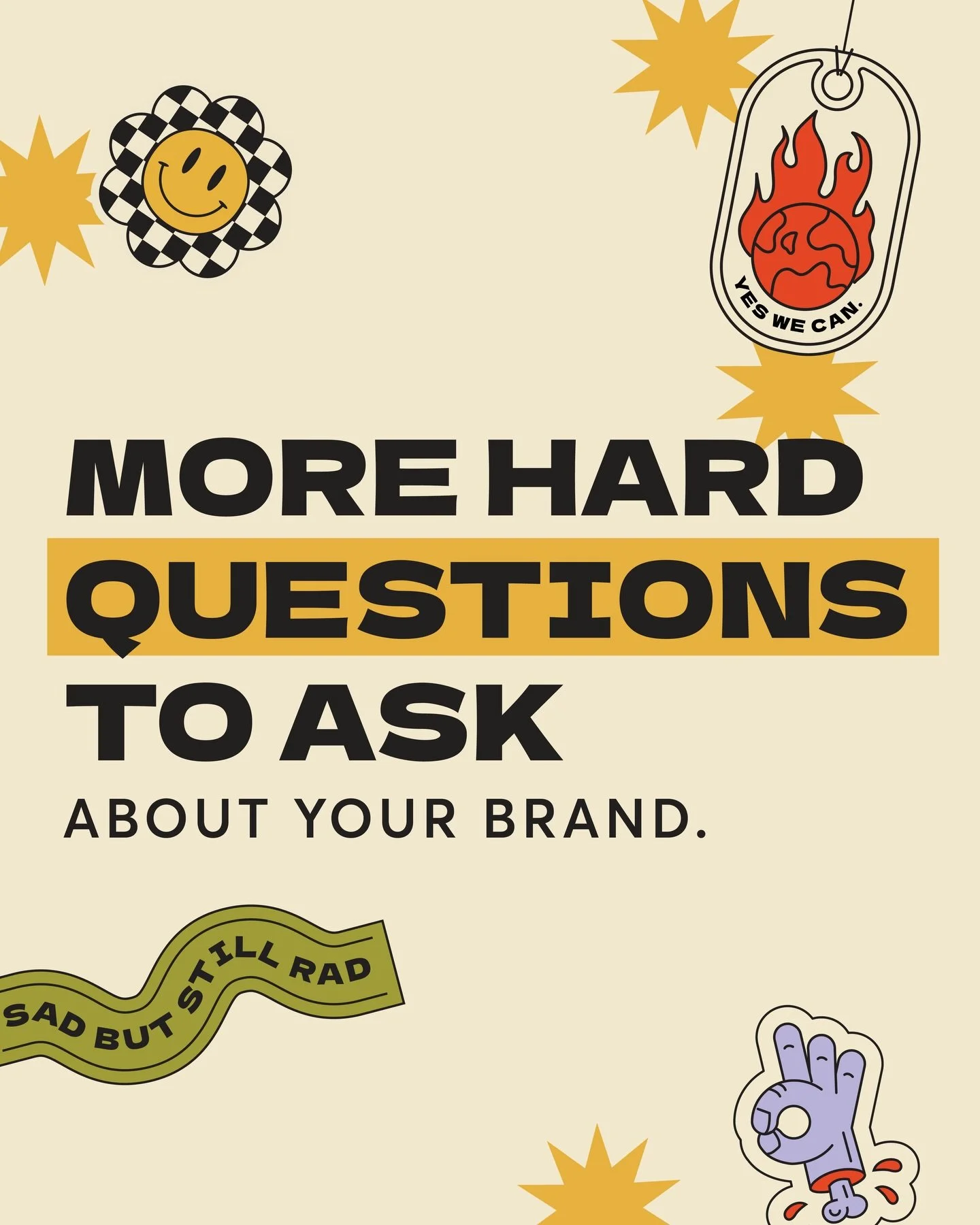 READERS BEWARE: honest truths and self reflection about your business enclosed. 

#brandtips #branding