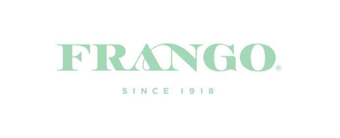 Frango logo with 'Since 1918' in green text on a white background.