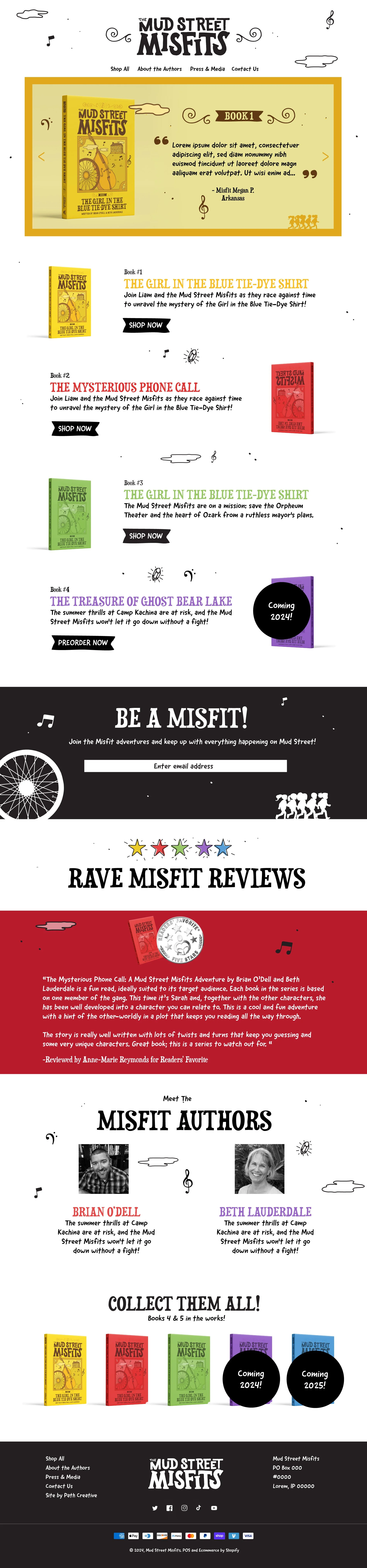 Ecommerce store design and development by Path Creative. Built on Shopify.