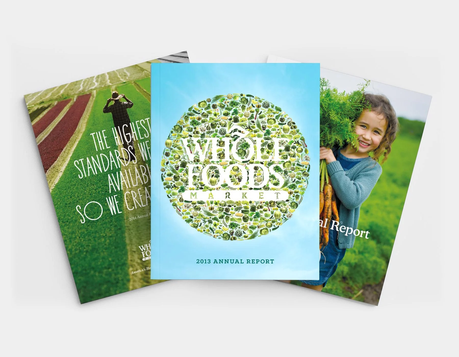 French Fox Design: Whole Foods Market, Annual Report Covers