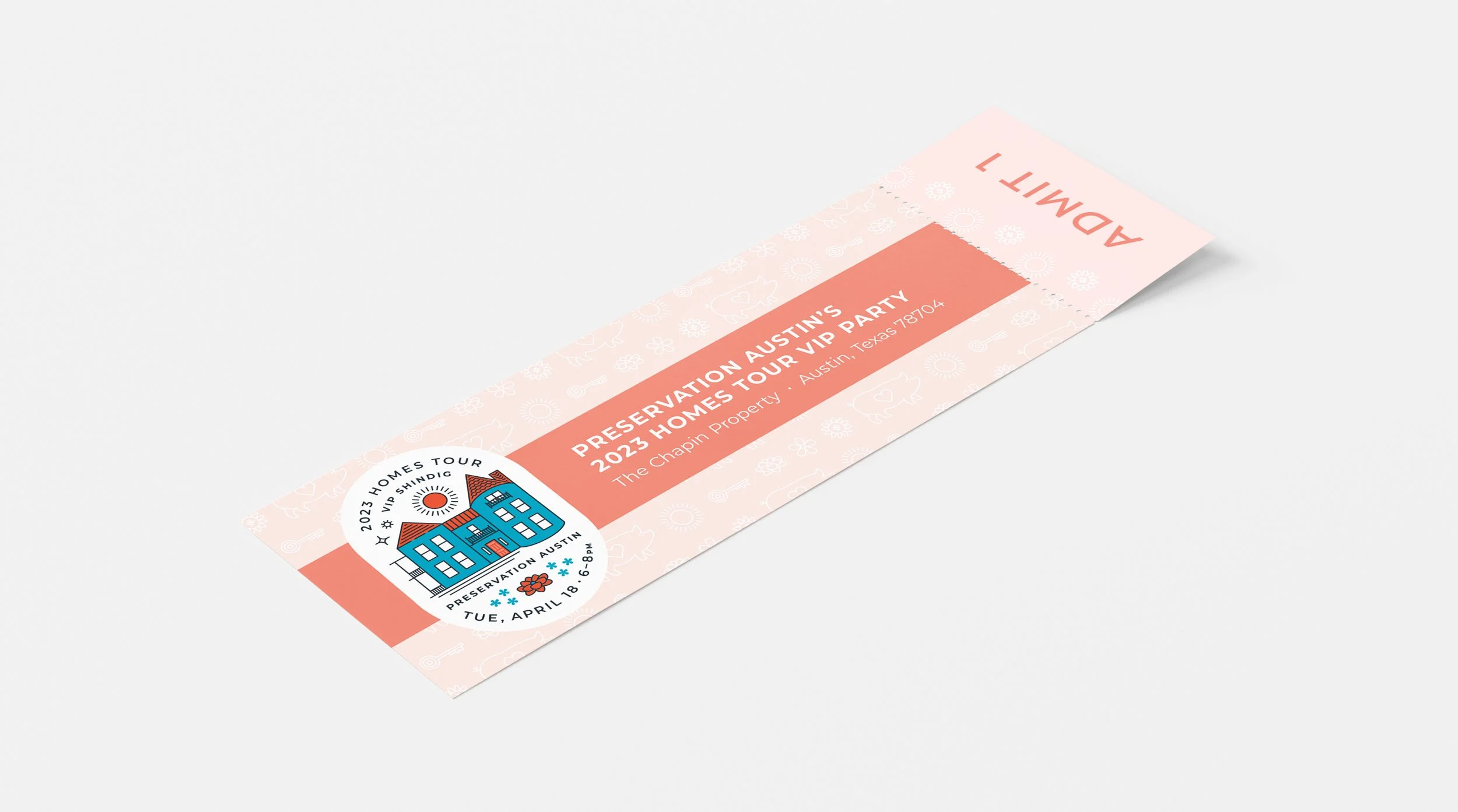 French Fox Design: Preservation Austin 2023 Homes Tour VIP Party, Event Entry Ticket
