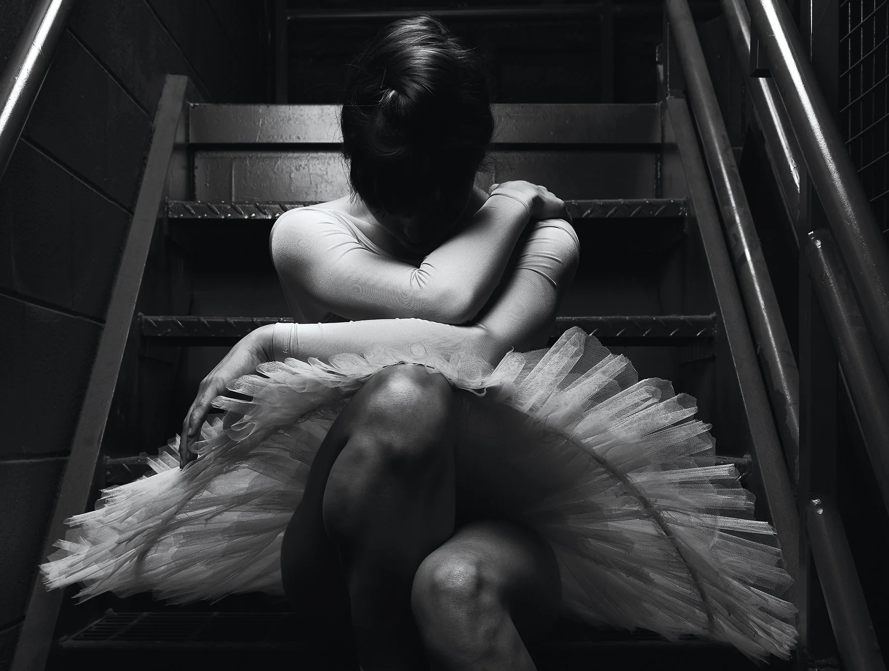 French Fox Design: Ballet Austin, 2017/18 Season Black & White Photo of Ballerina