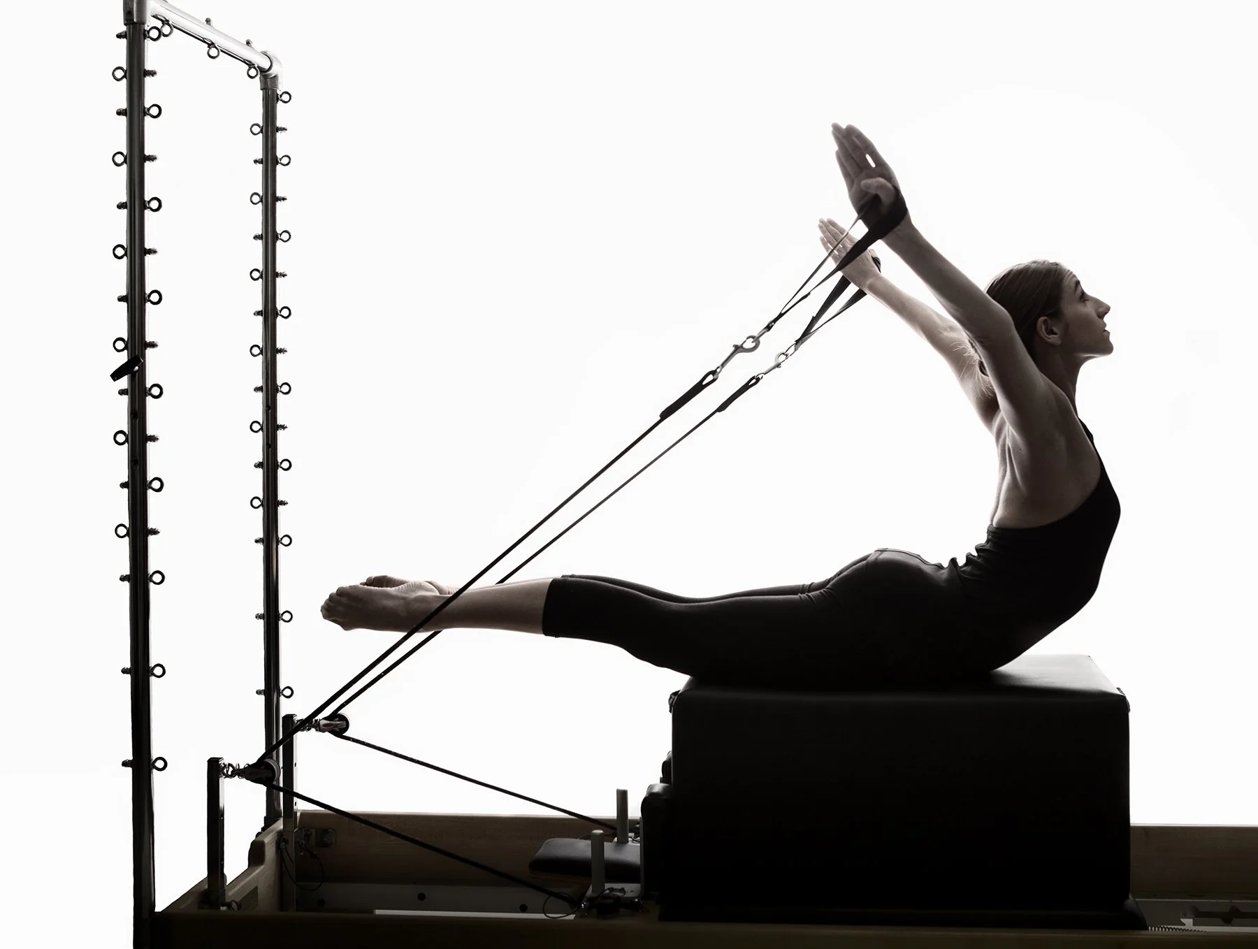 French Fox Design: Ballet Austin Pilates for of Woman on Reformer