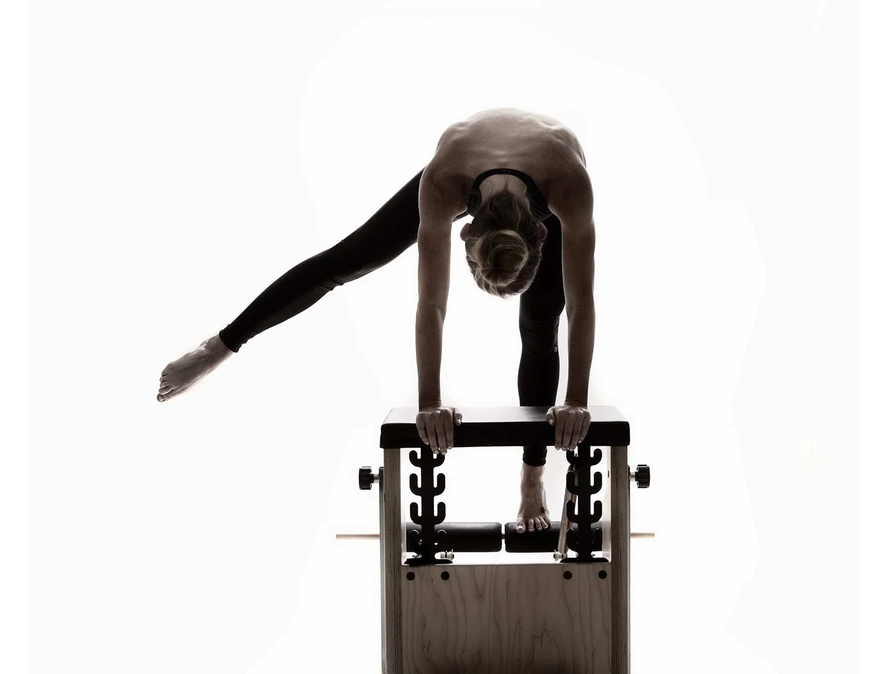 French Fox Design: Ballet Austin Pilates Photo of Woman Stretching