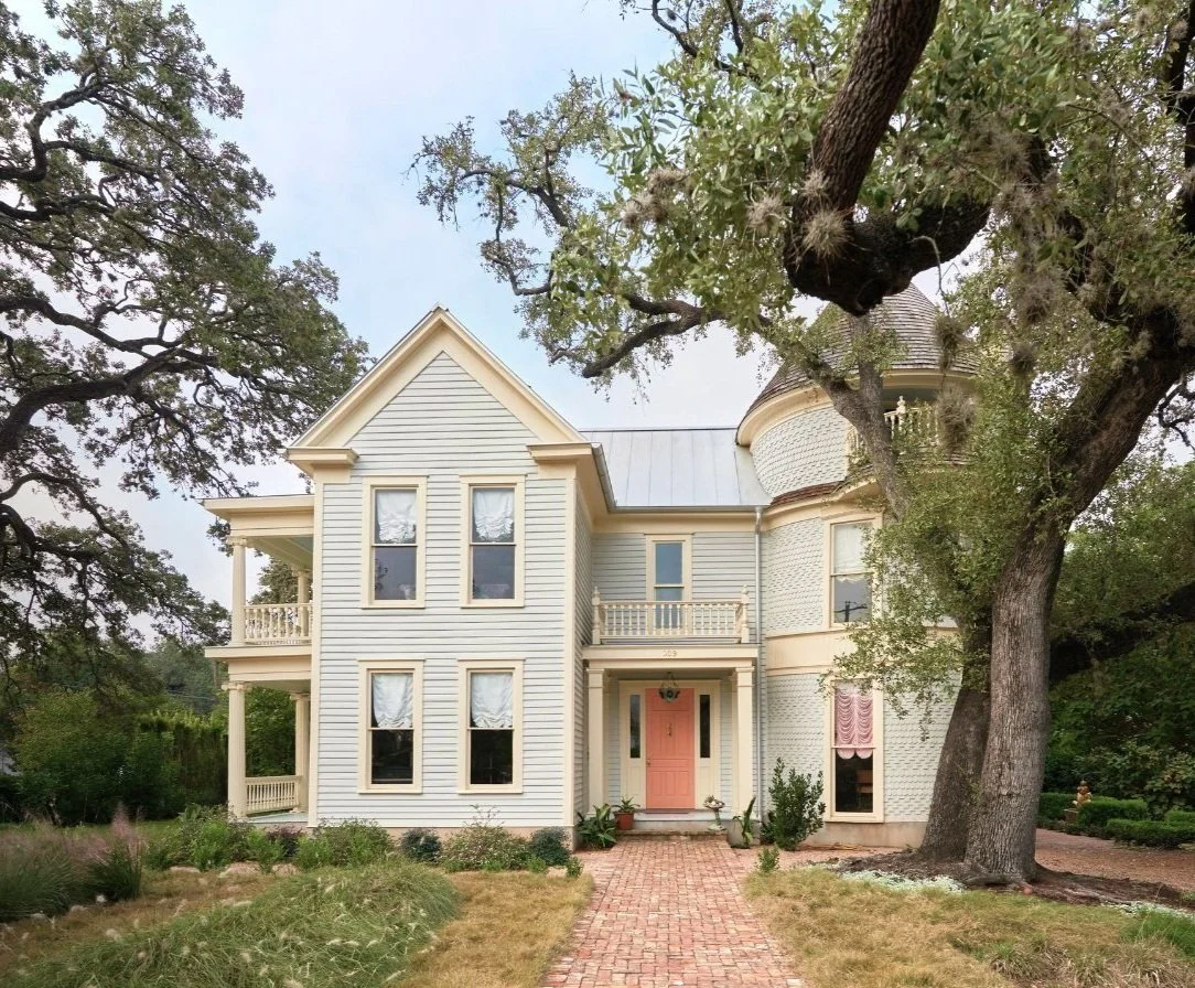 French Fox Design: Preservation Austin 2023 Homes Tour VIP Party, Featured Home Exterior