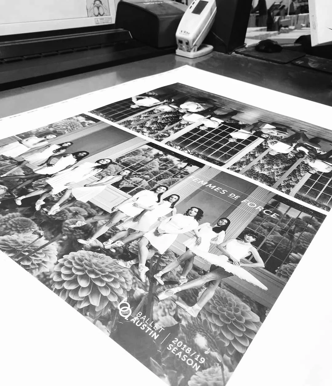 French Fox Design on Press with Ballet Austin 2018/19 Season Brochure
