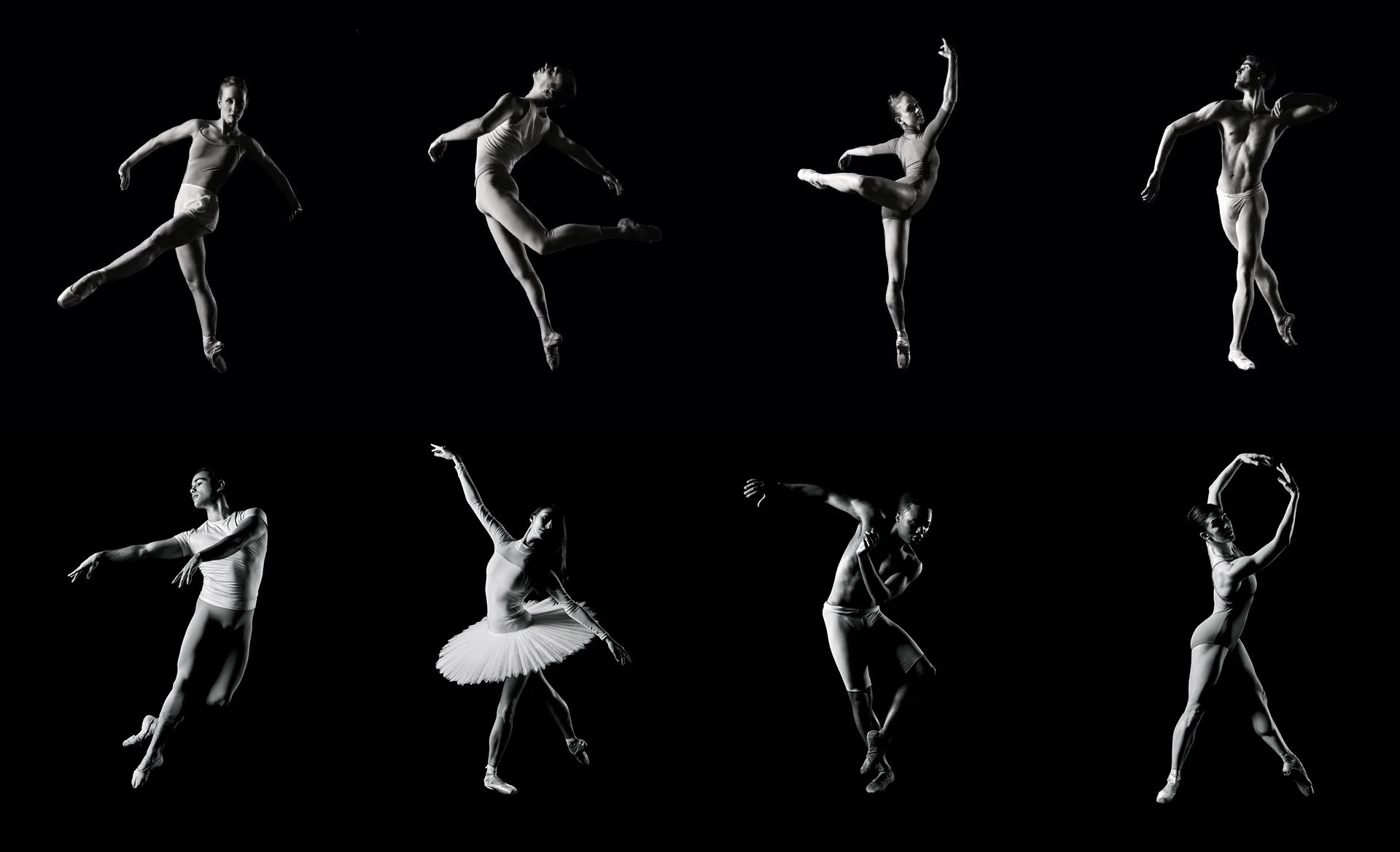 French Fox Design: Ballet Austin, Black & White Photos of Ballerinas