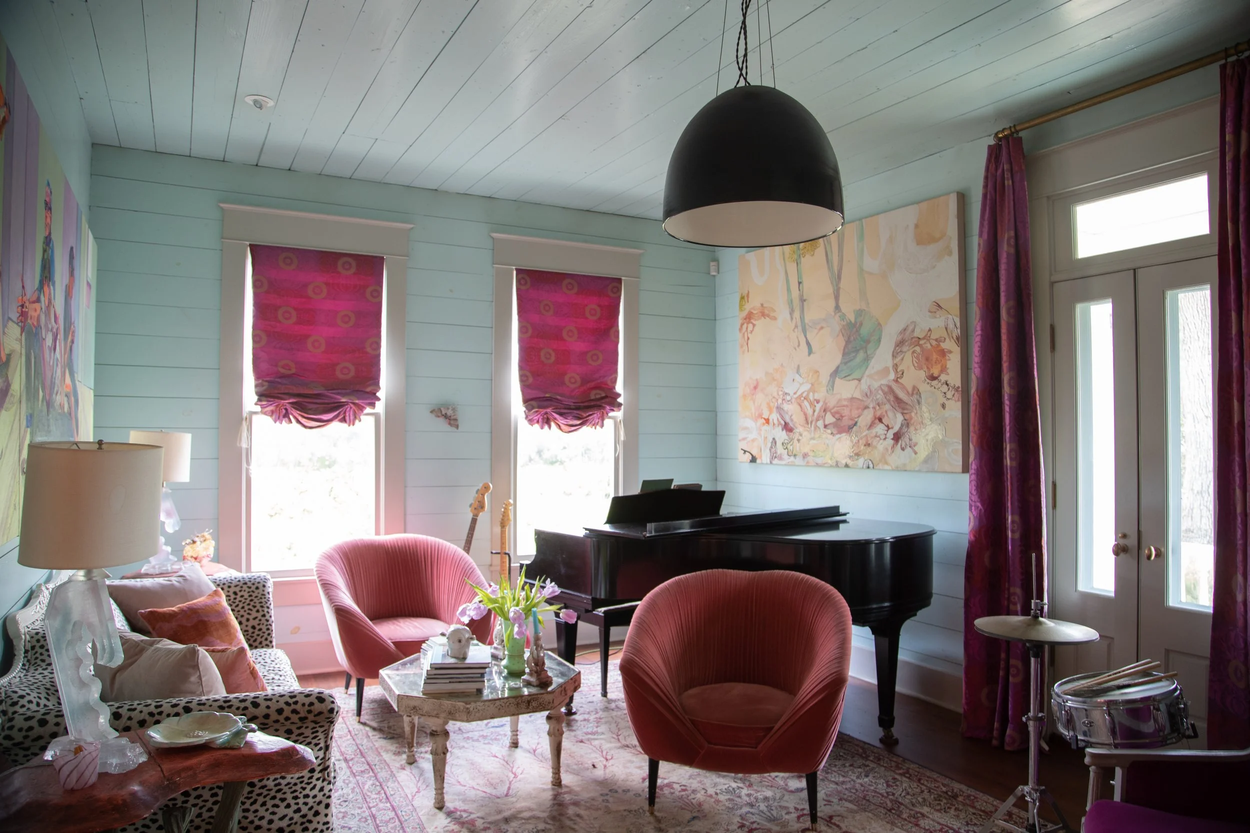 French Fox Design: Preservation Austin 2023 Homes Tour VIP Party, Featured Home Interior