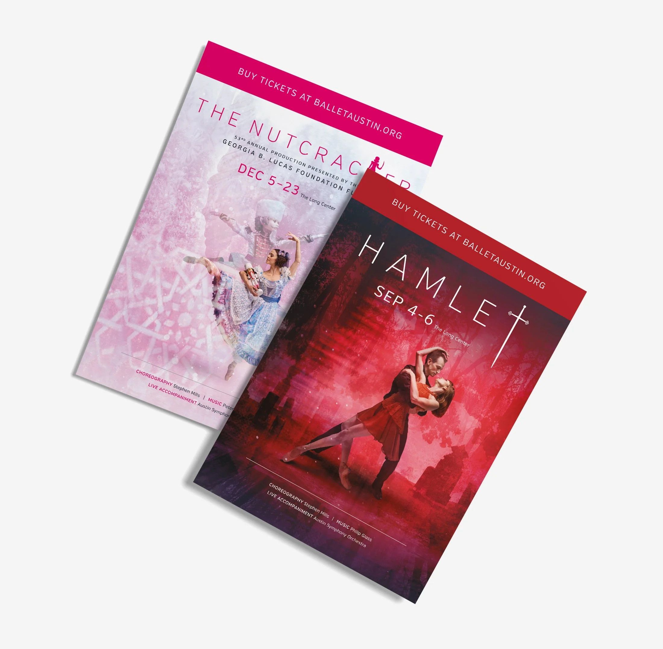 French Fox Design: Ballet Austin, 2015/16 Season Posters