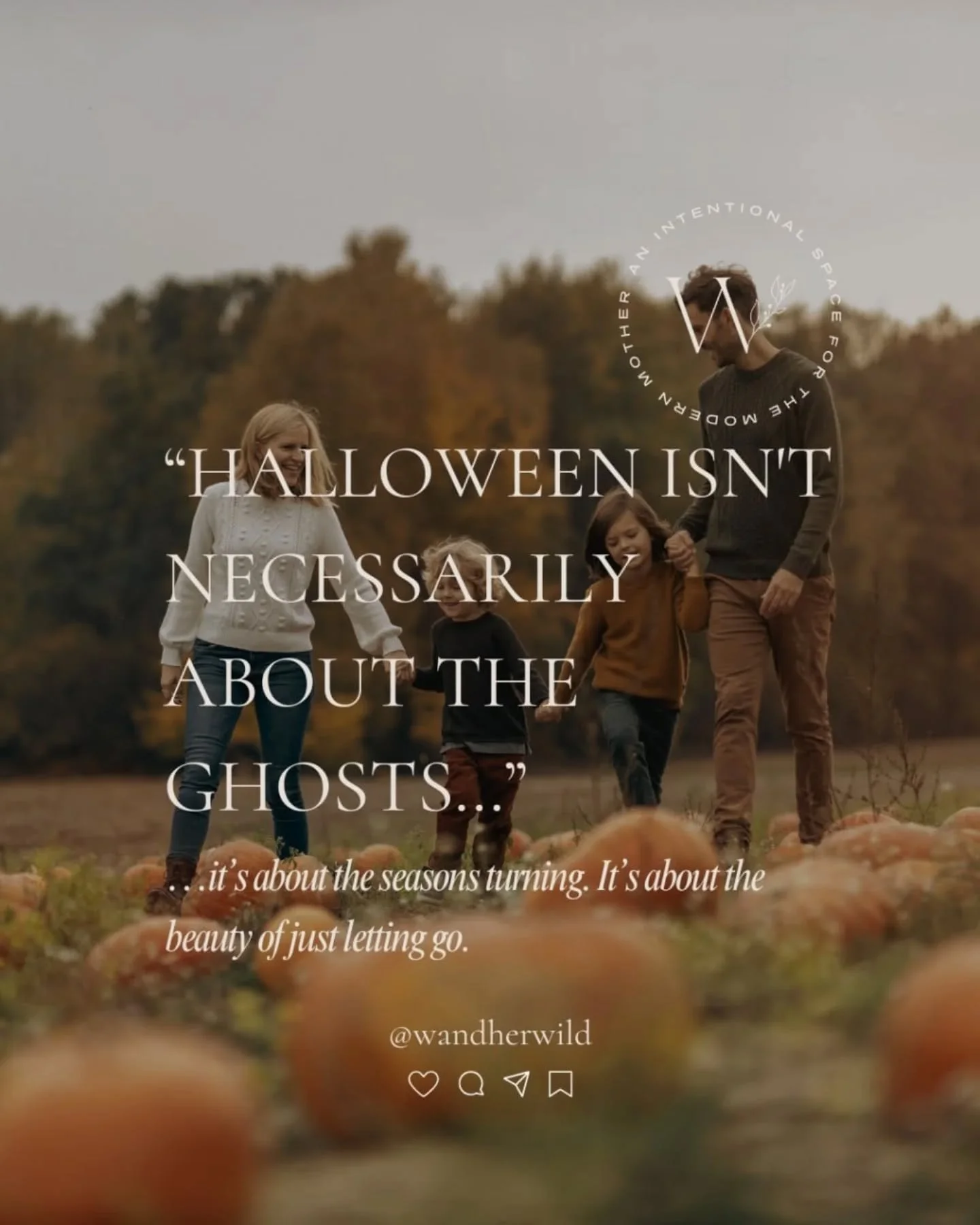 Halloween isn&rsquo;t really about the scary boo stuff.
It&rsquo;s about where it all started &mdash; with the turning of the seasons, the honoring of ancestors, and slowing into the rhythm of what&rsquo;s next.

Samhain wasn&rsquo;t meant to be spoo