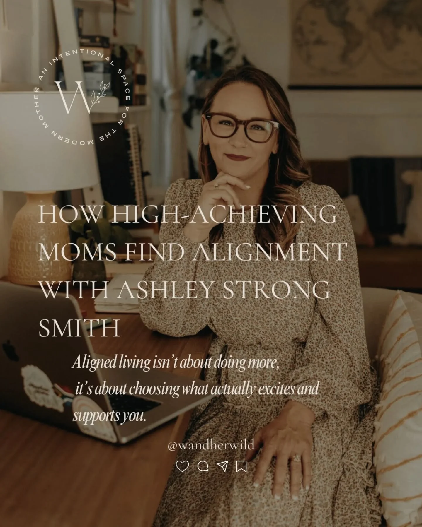 High-achieving&hellip; but running on fumes? ☁️
 It might not be your schedule. It might be your self-trust.

In this week&rsquo;s episode of The WandHERwild Podcast, I sit down with Ashley Strong Smith, an intentional living coach, mama, retreat hos