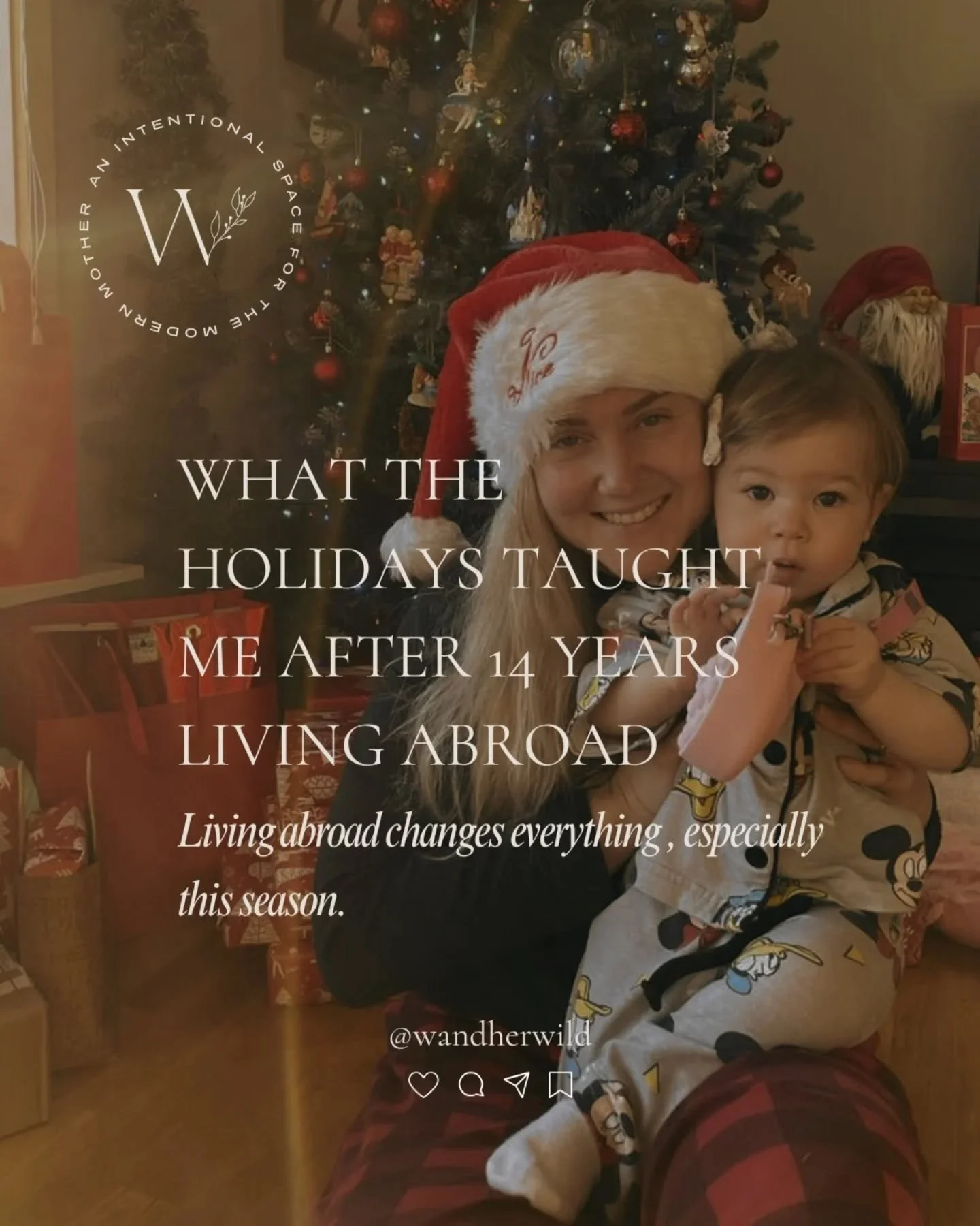 Holidays look different when you&rsquo;ve lived abroad long enough.

Some years we&rsquo;re together. Some years we&rsquo;re spread across countries.

What I&rsquo;ve learned is this:
Holiday magic isn&rsquo;t something you find &mdash; it&rsquo;s so