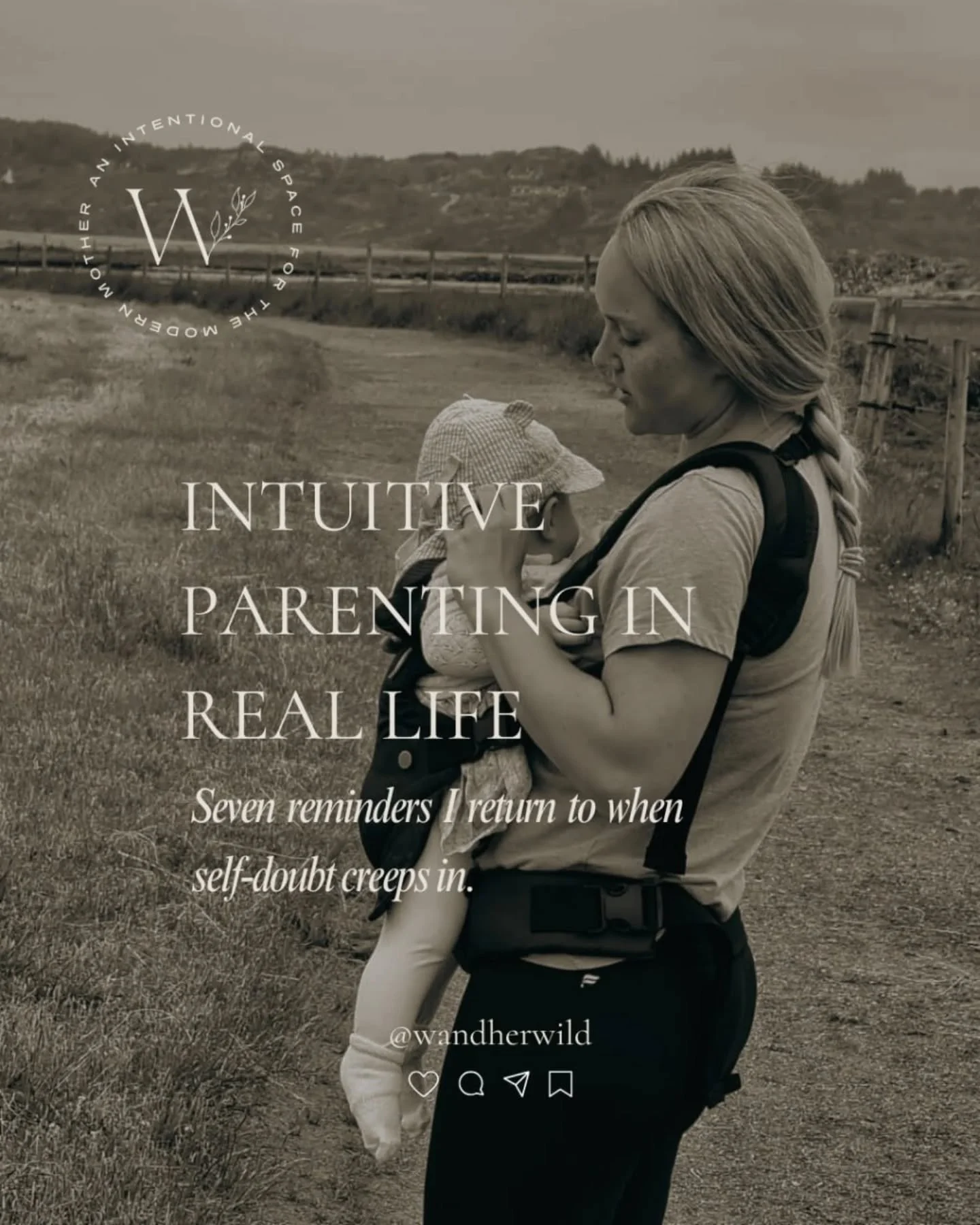 Self-doubt is one of the quietest weights many of us carry as mothers.

Not because we don&rsquo;t care &mdash; but because we care so deeply.

In this solo episode of The WandHERwild Podcast, I share what intuitive parenting looks like in my real li